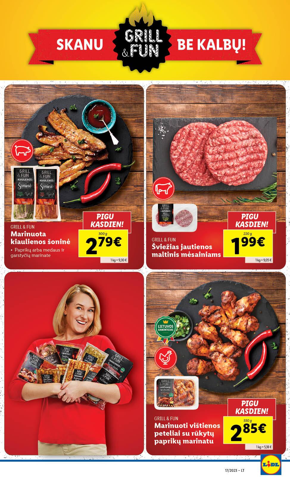 Naujausias LIDL kaininis katalogas 2023.04.24 - 2023.04.30