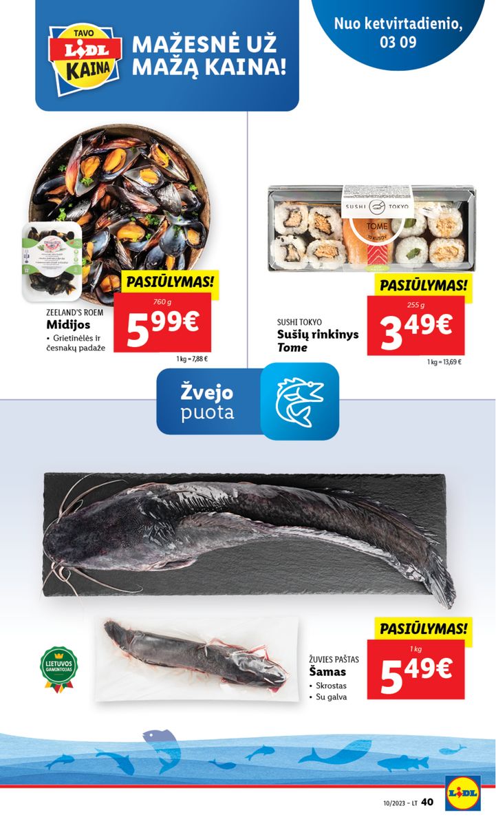 Naujausias LIDL kaininis katalogas 2023.03.06 - 2023.03.12