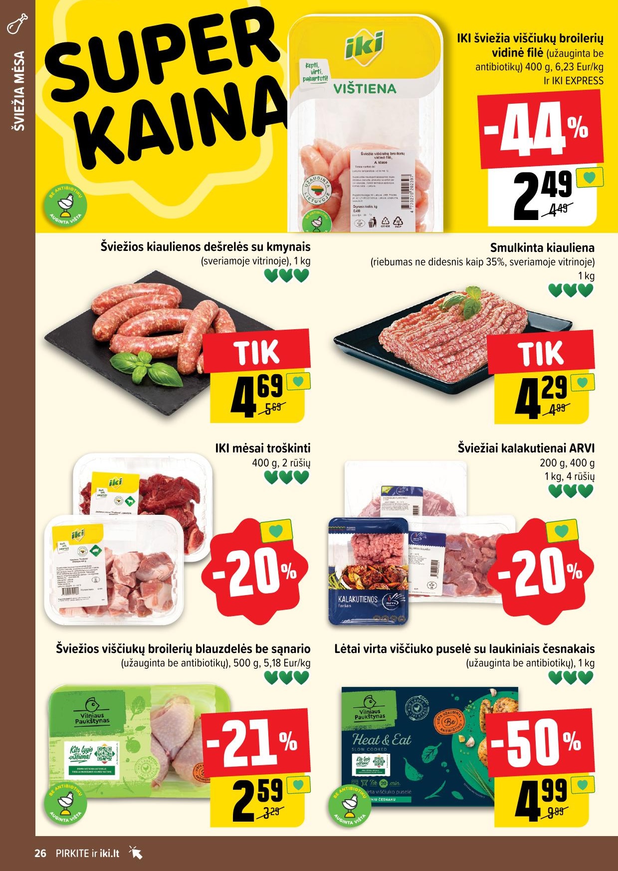 Naujausias IKI kaininis katalogas 2024.03.11 - 2024.03.17