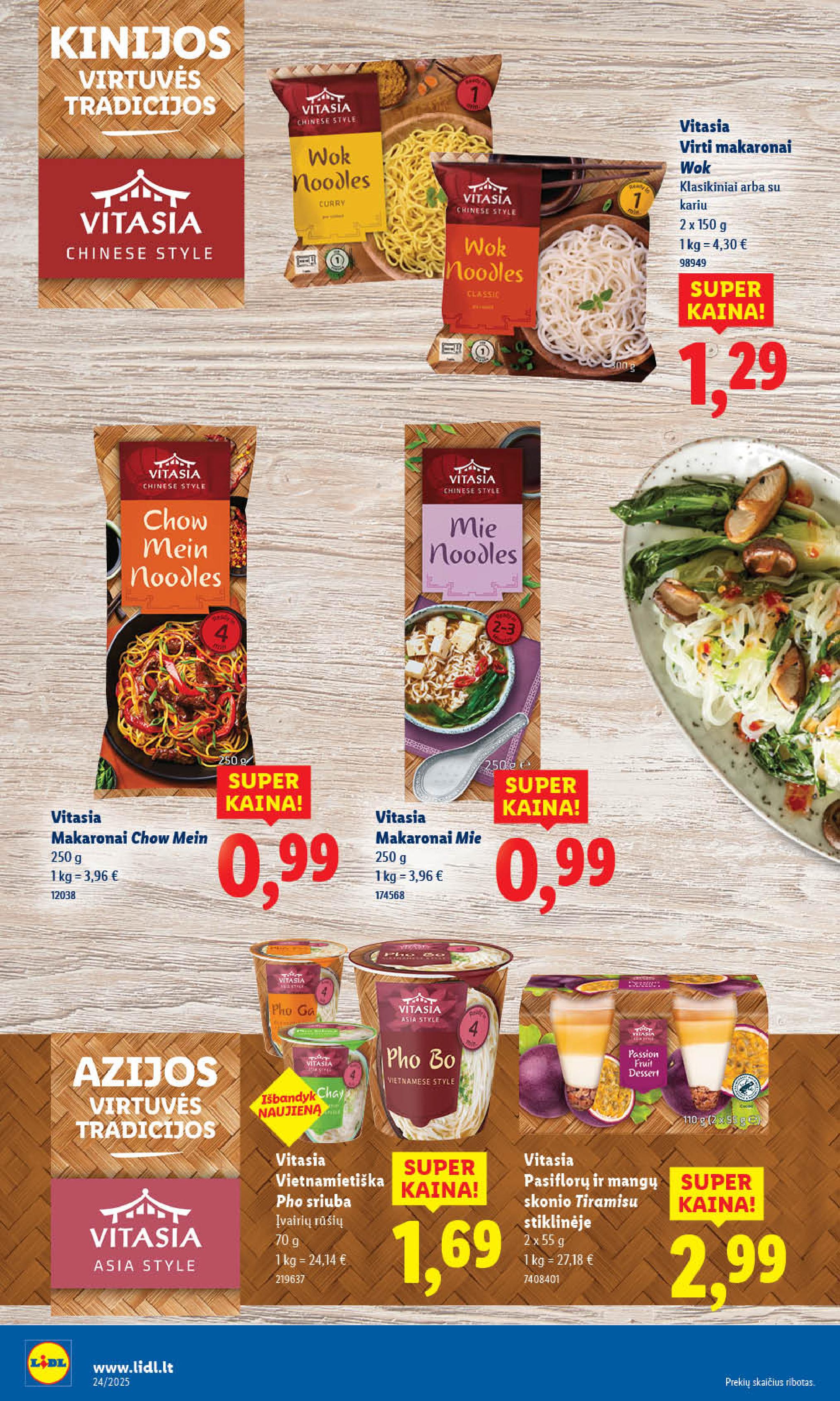 Naujausias LIDL kaininis katalogas 2025.06.09 - 2025.06.15