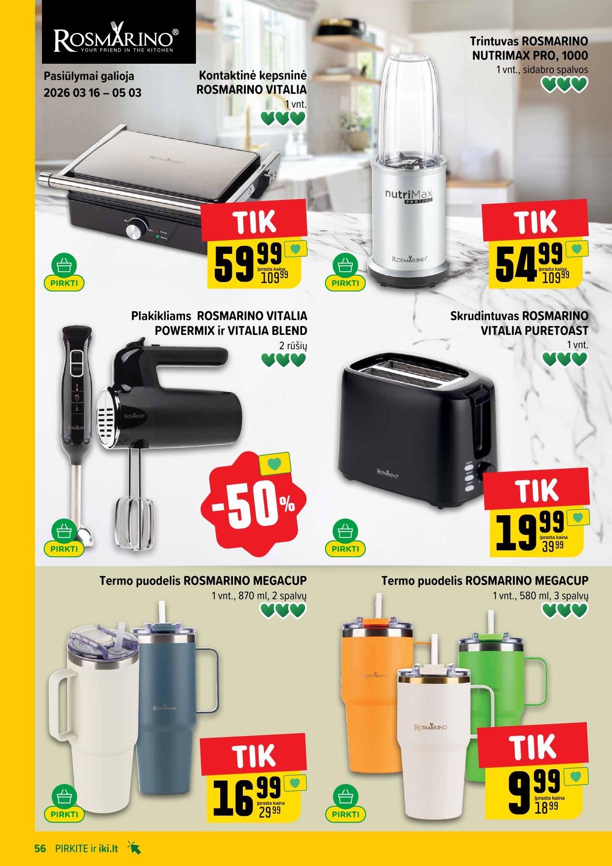 Naujausias IKI kaininis katalogas 2026.04.06 - 2026.04.12