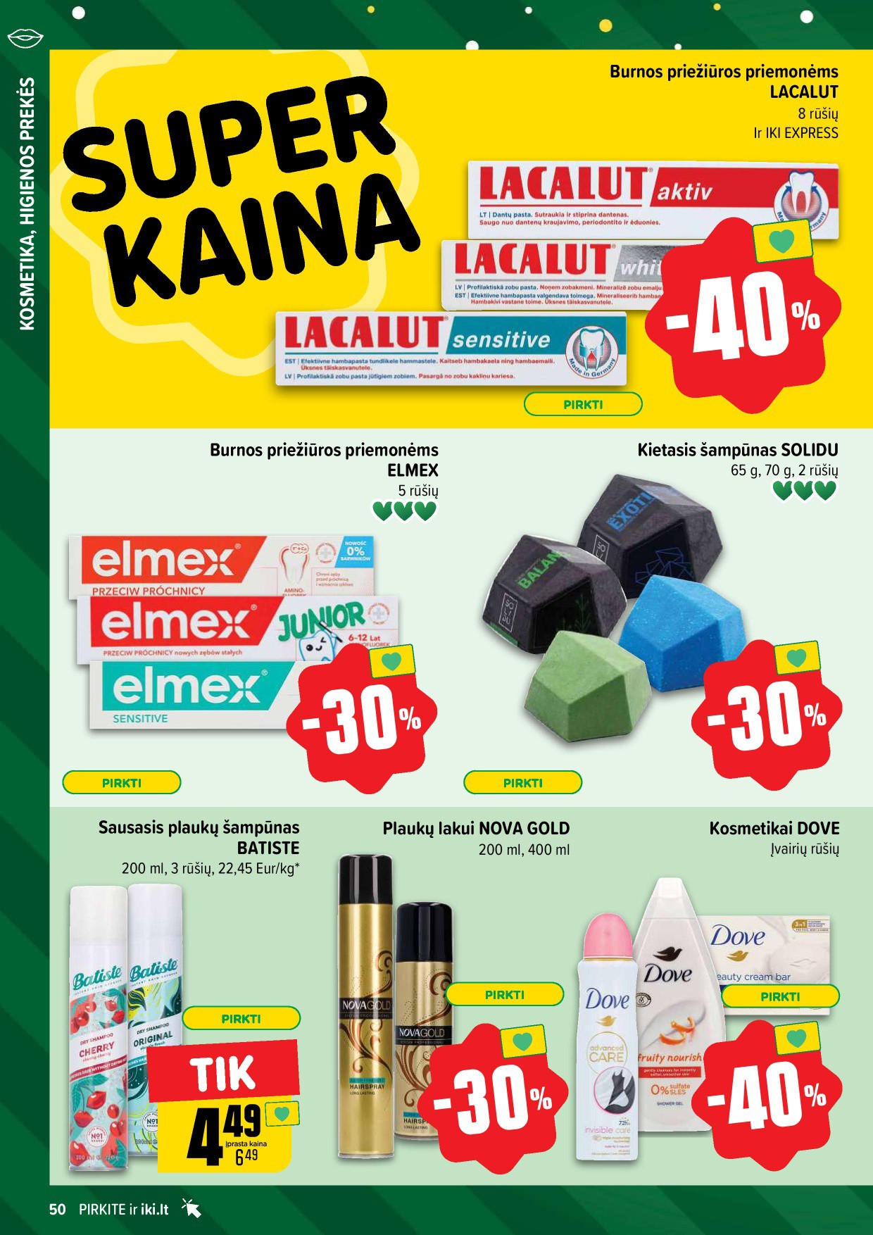 Naujausias IKI kaininis katalogas 2024.12.23 - 2024.12.29