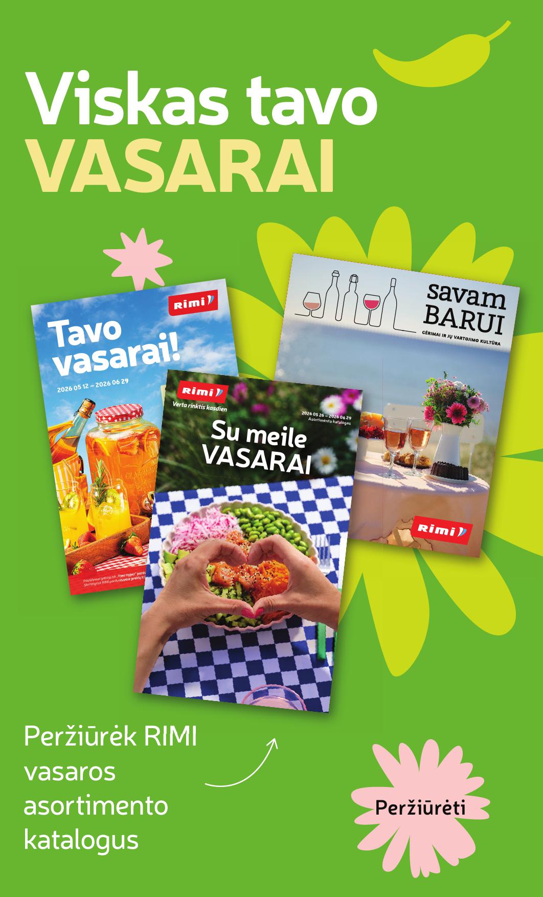Naujausias RIMI kaininis katalogas 2026.06.16 - 2026.06.22