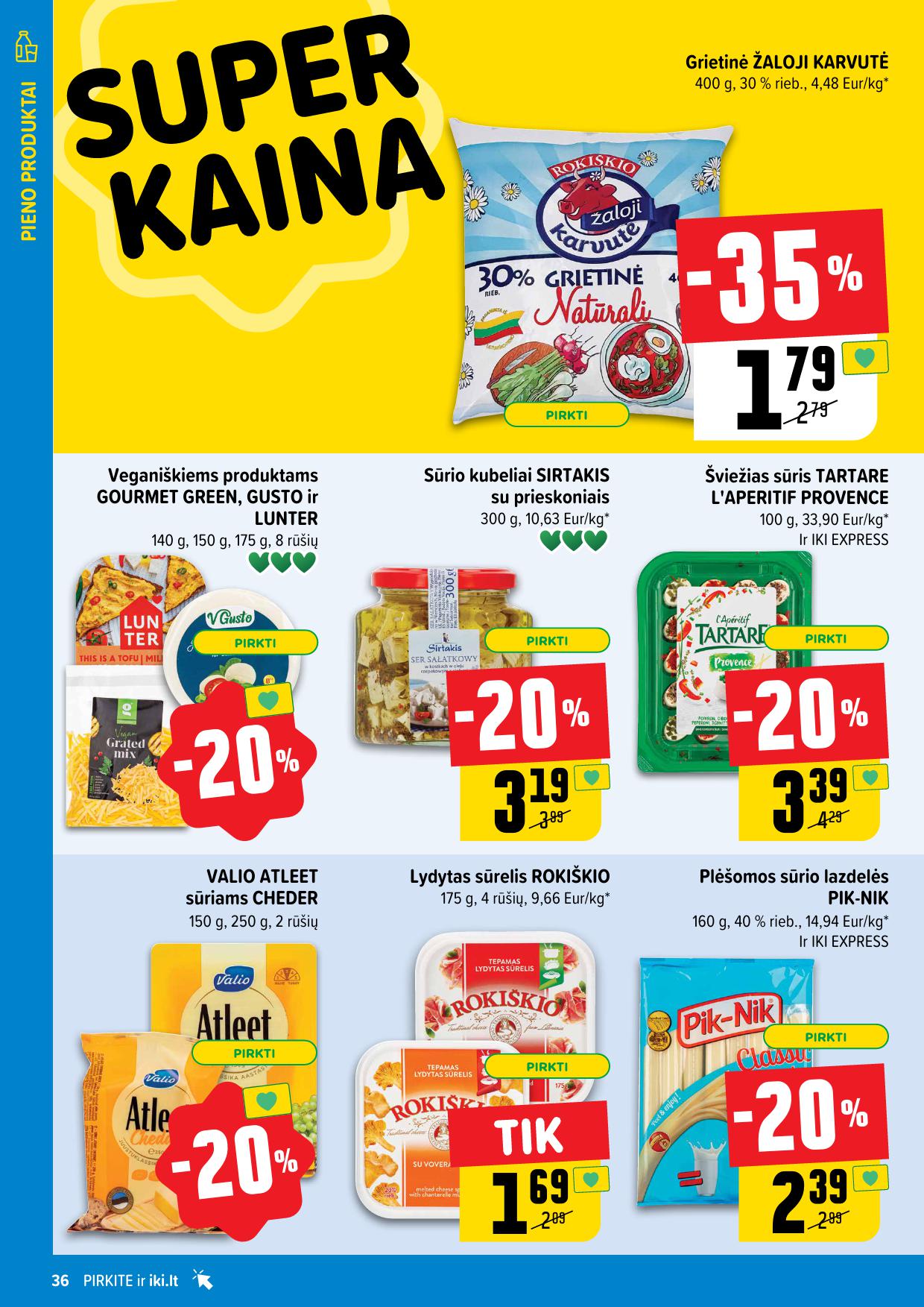 Naujausias IKI kaininis katalogas 2025.02.17 - 2025.02.23