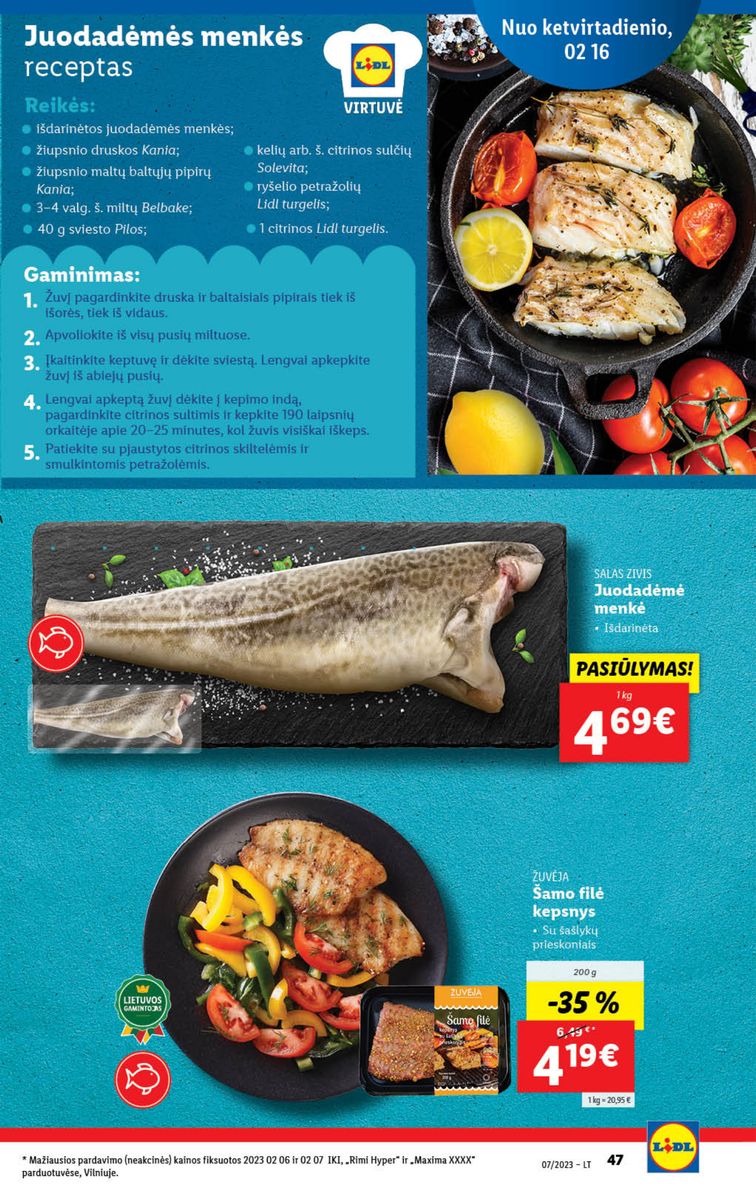 Naujausias LIDL kaininis katalogas 2023.02.13 - 2023.02.19 