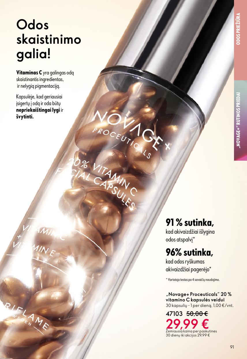 Naujas ORIFLAME katalogas galioja 2026.04.22 - 2026.05.12