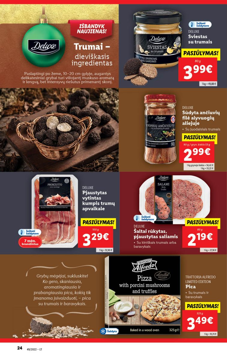 Naujausias LIDL kaininis katalogas 2022.12.05 - 2022.12.11