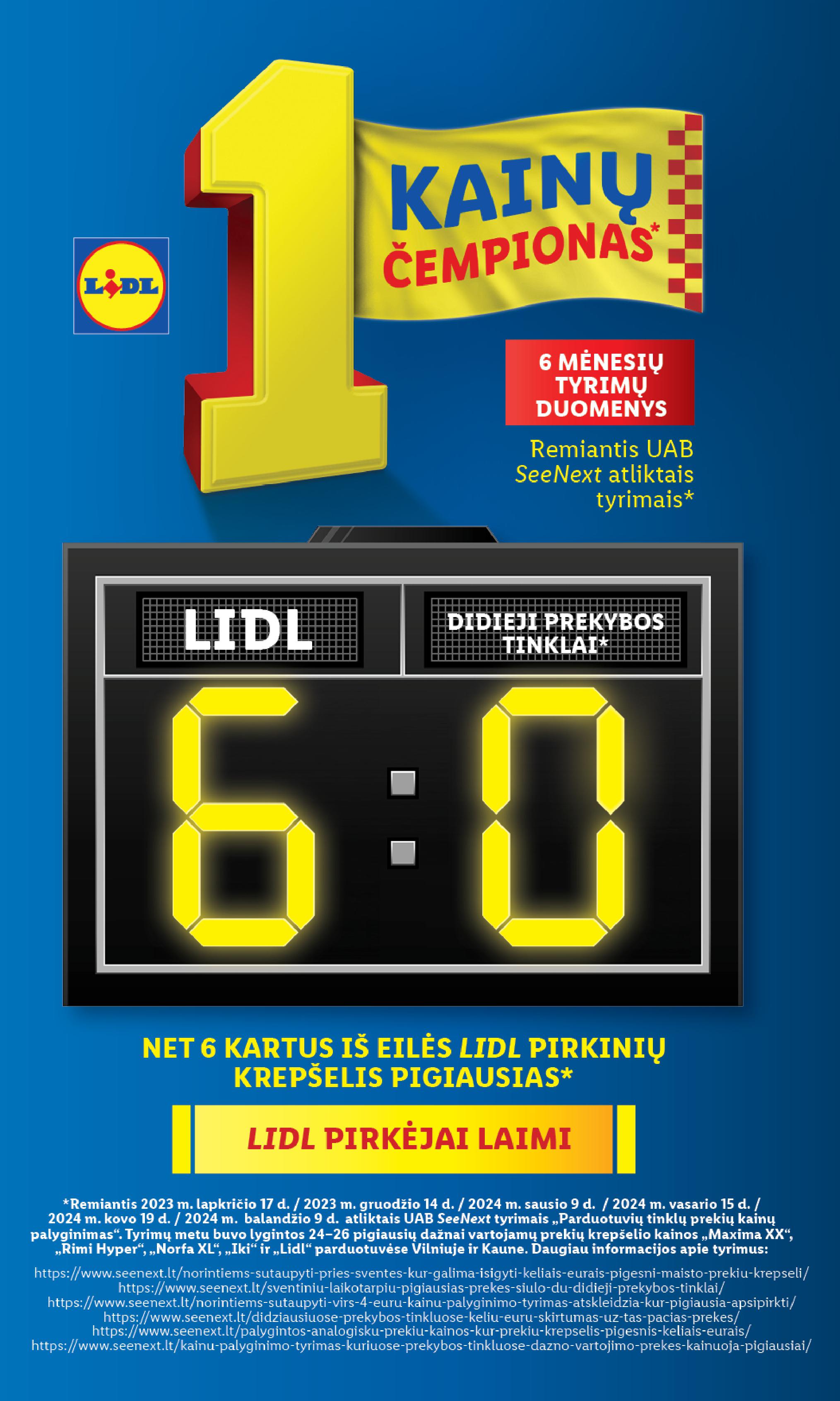 Naujausias LIDL kaininis katalogas 2024.05.06 - 2024.05.12