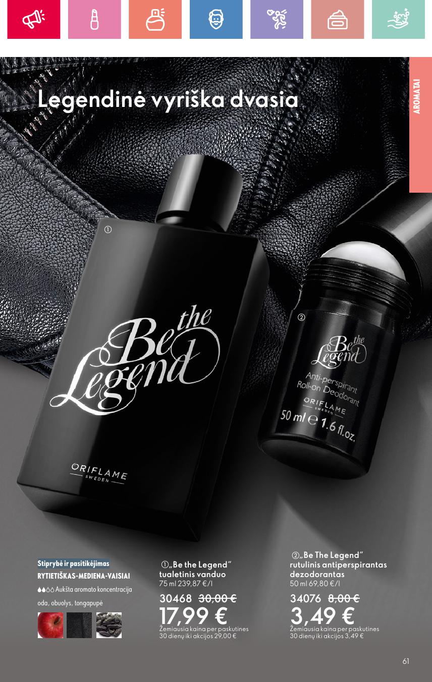 ORIFLAME katalogas galioja 2025.08.03 - 2025.08.23