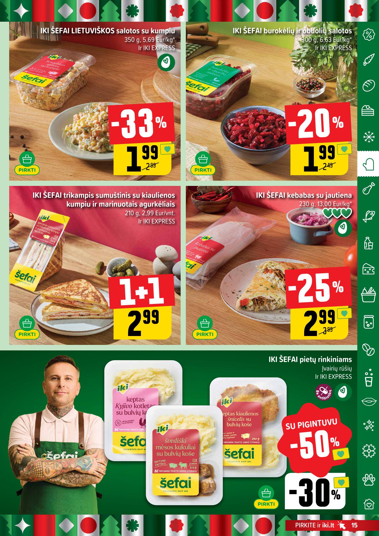 Naujausias IKI kaininis katalogas 2025.12.01 - 2025.12.07