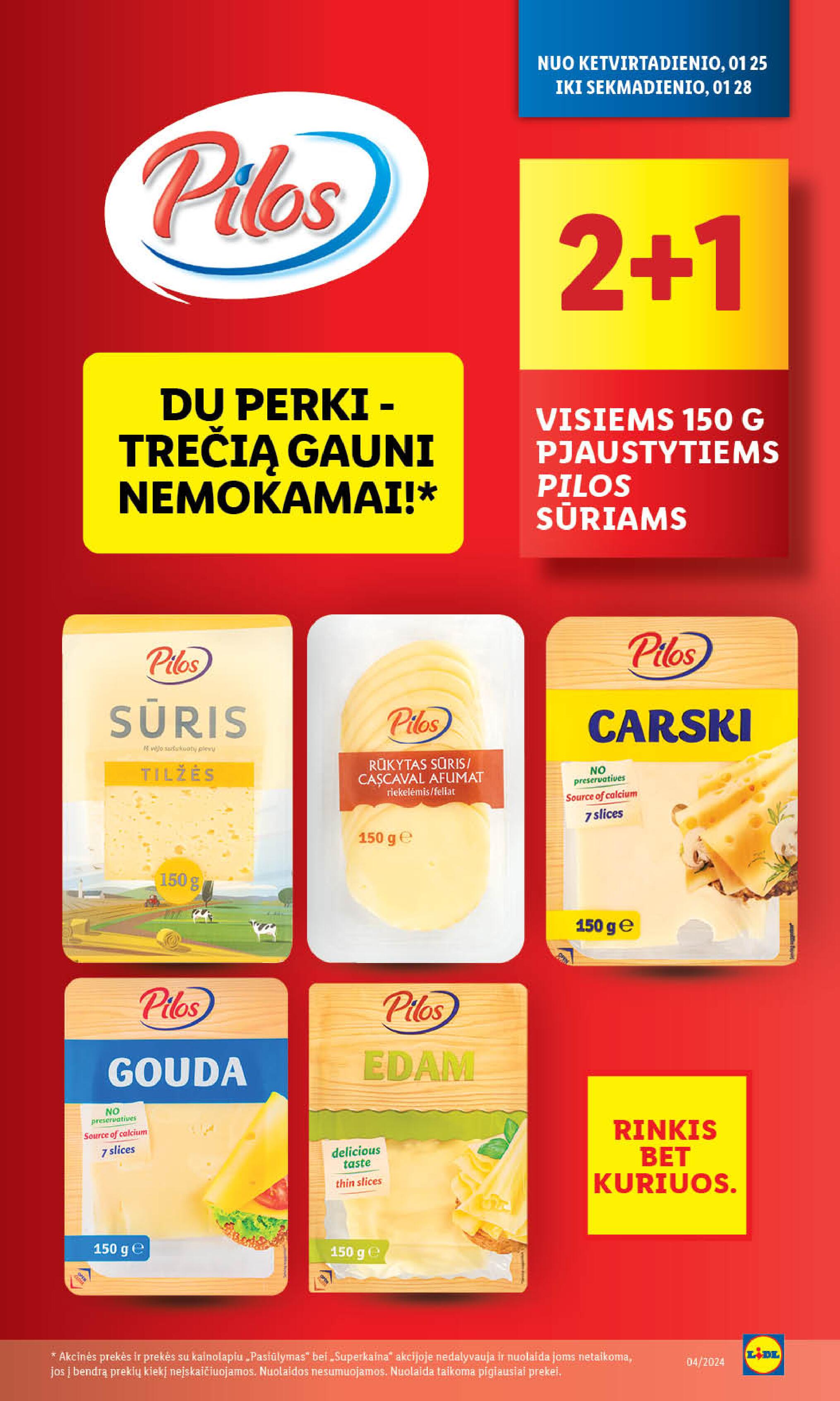 Naujausias LIDL kaininis katalogas 2024.01.22 - 2024.01.28