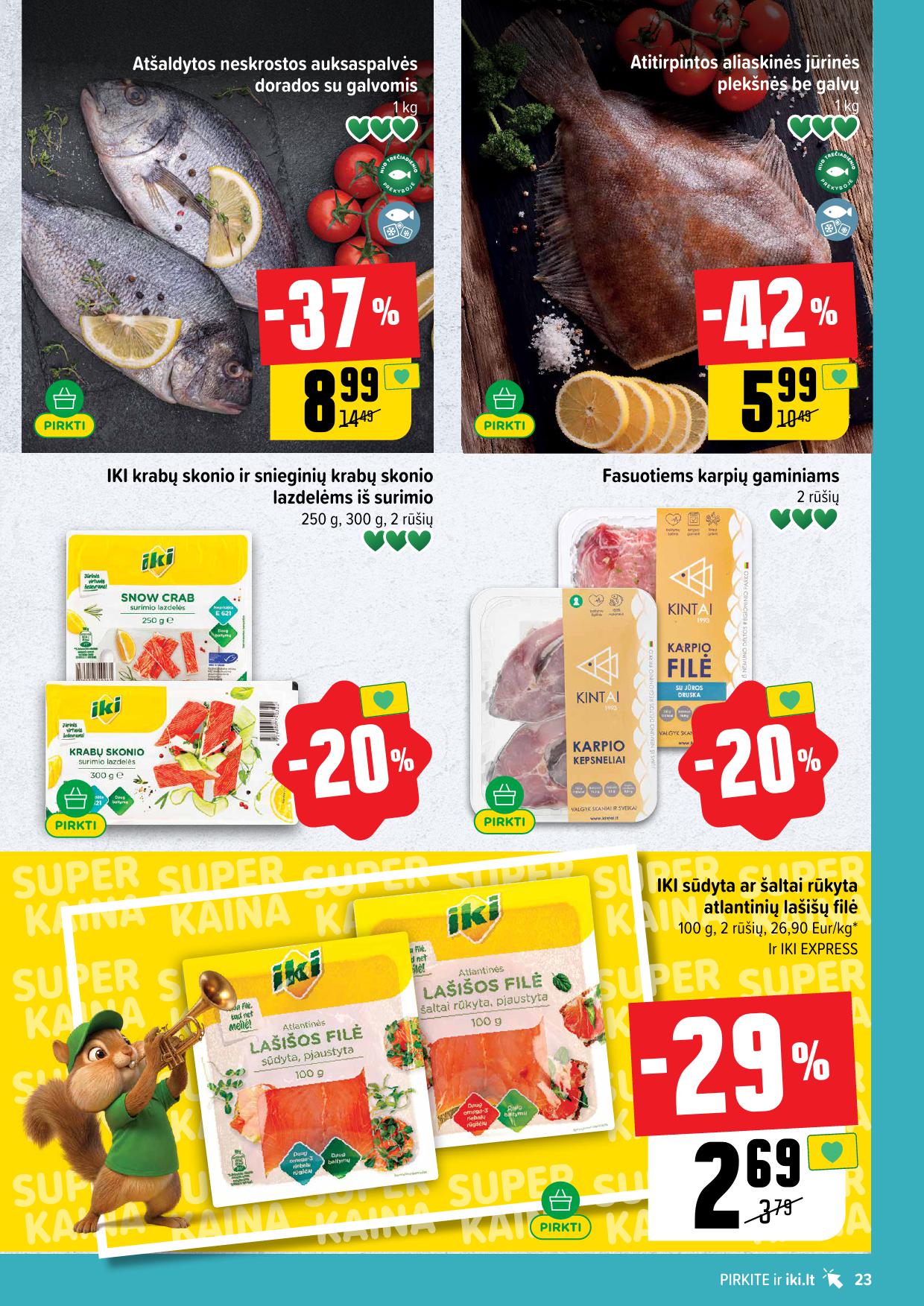 Naujausias IKI kaininis katalogas 2026.04.13 - 2026.04.19