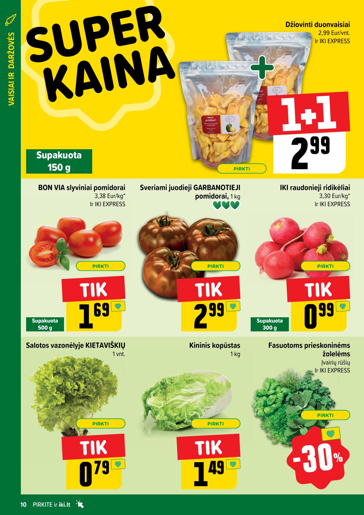 Naujausias IKI kaininis katalogas 2025.01.27 - 2025.02.02