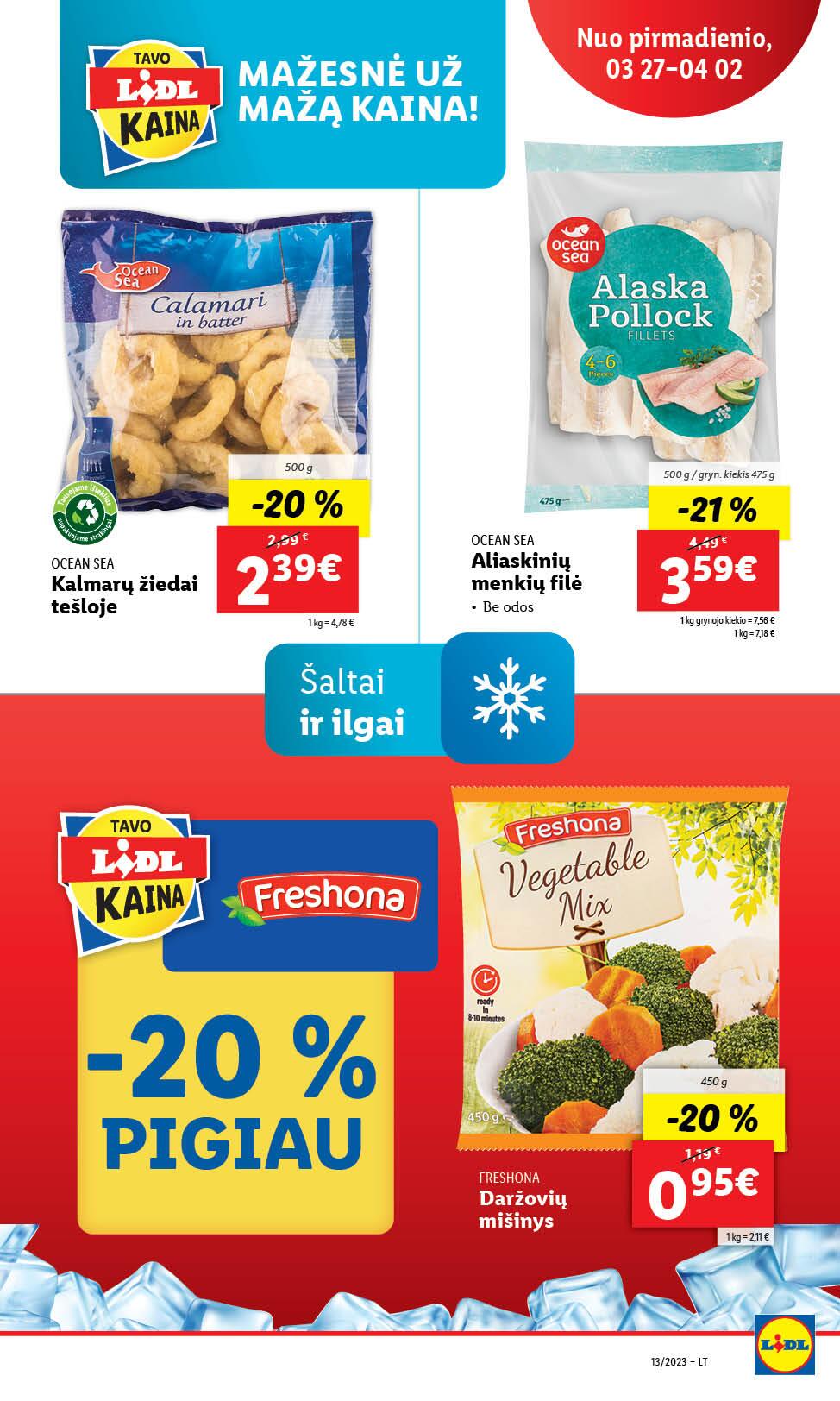 Naujausias LIDL kaininis katalogas 2023.03.16 - 2023.04.02