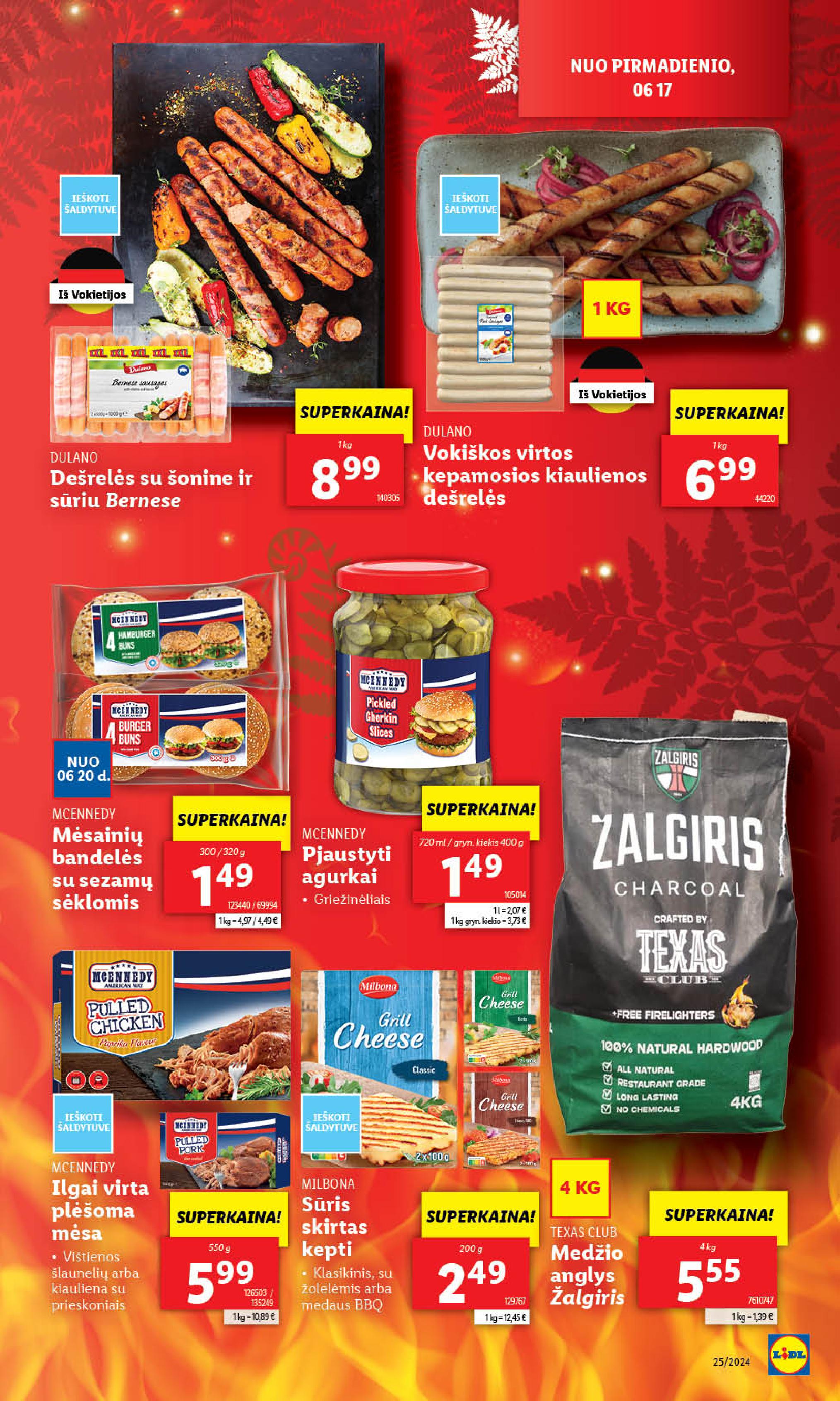 Naujausias LIDL kaininis katalogas 2024.06.17 - 2024.06.23