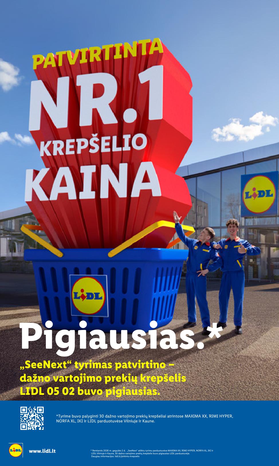 LIDL akcijų ir nuolaidų leidinys 2026.06.22 - 2026.06.28