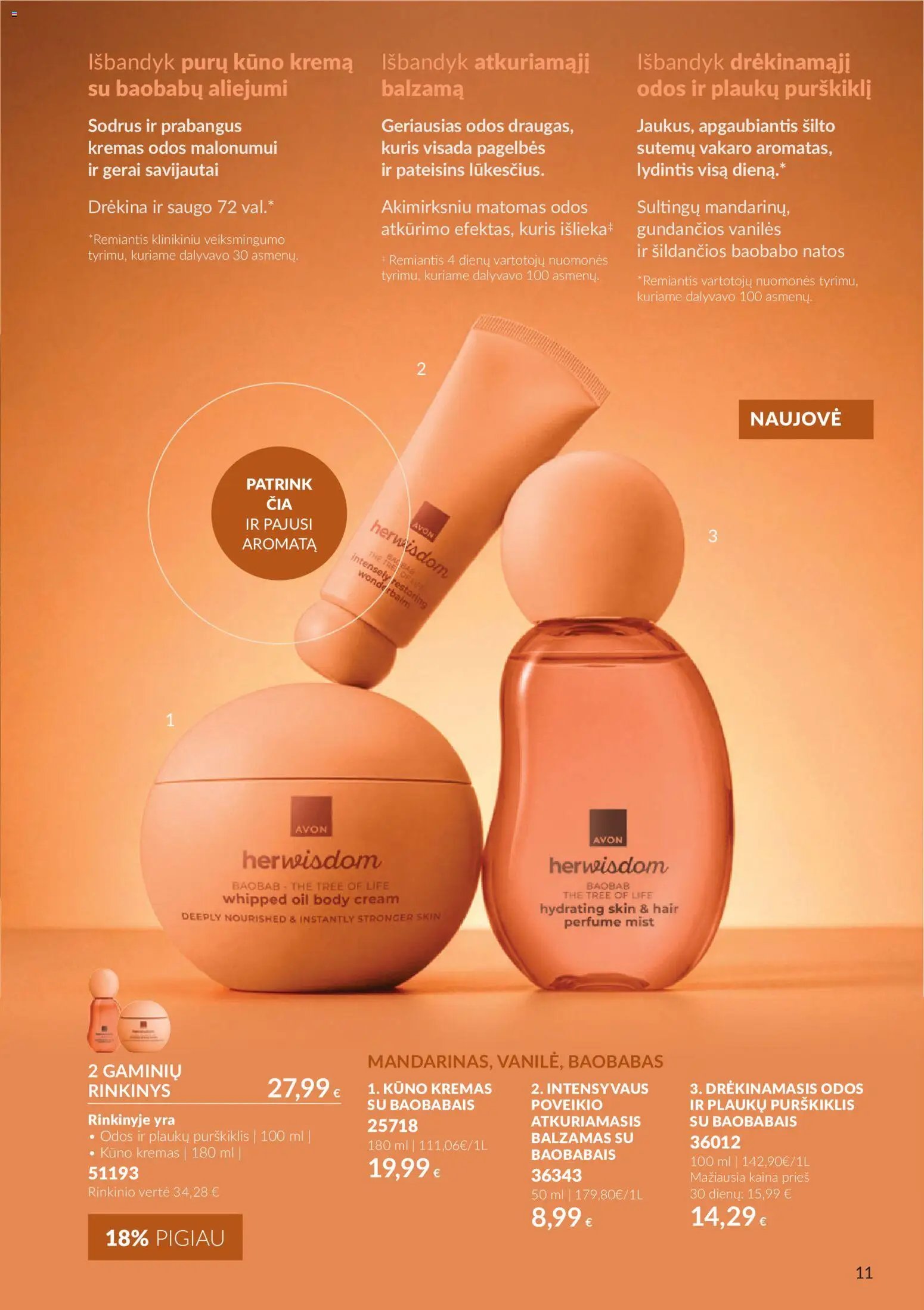 AVON katalogas galioja 2026.10.01 - 2026.10.31