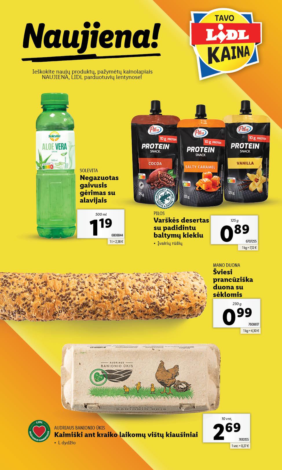 Naujausias LIDL kaininis katalogas 2024.03.04 - 2024.03.10
