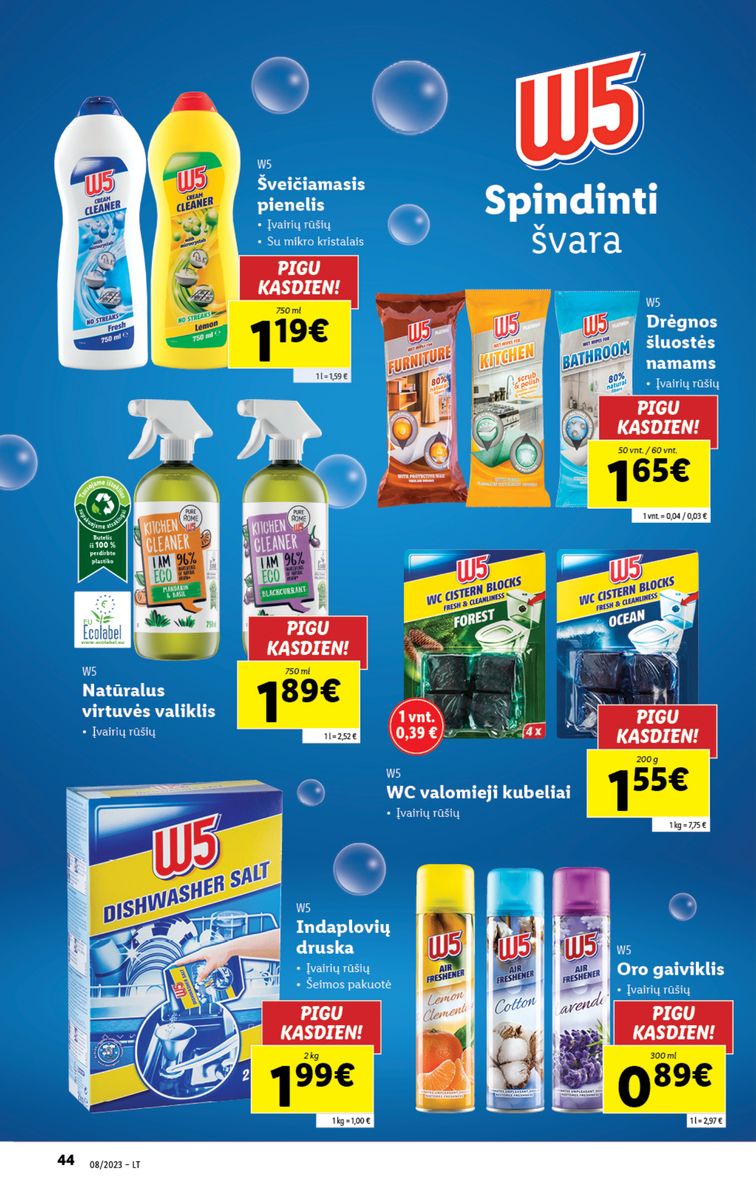 Naujausias LIDL kaininis katalogas 2023.02.20 - 2023.02.26