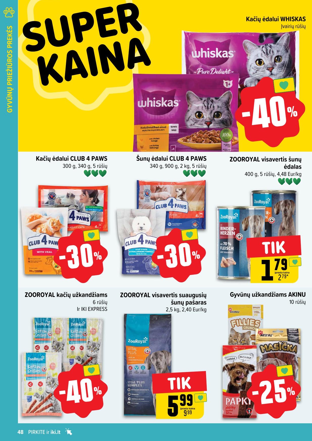Naujausias IKI kaininis katalogas 2024.08.19 - 2024.08.25