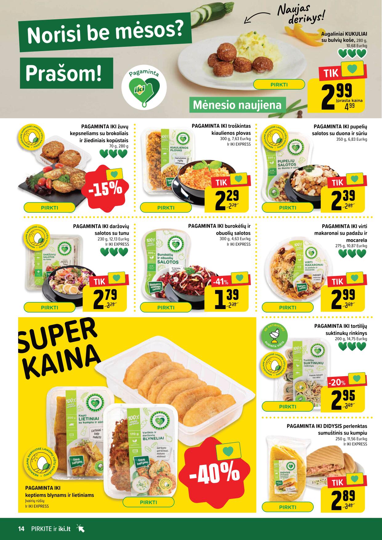 Naujausias IKI kaininis katalogas 2023.07.24 - 2023.07.30