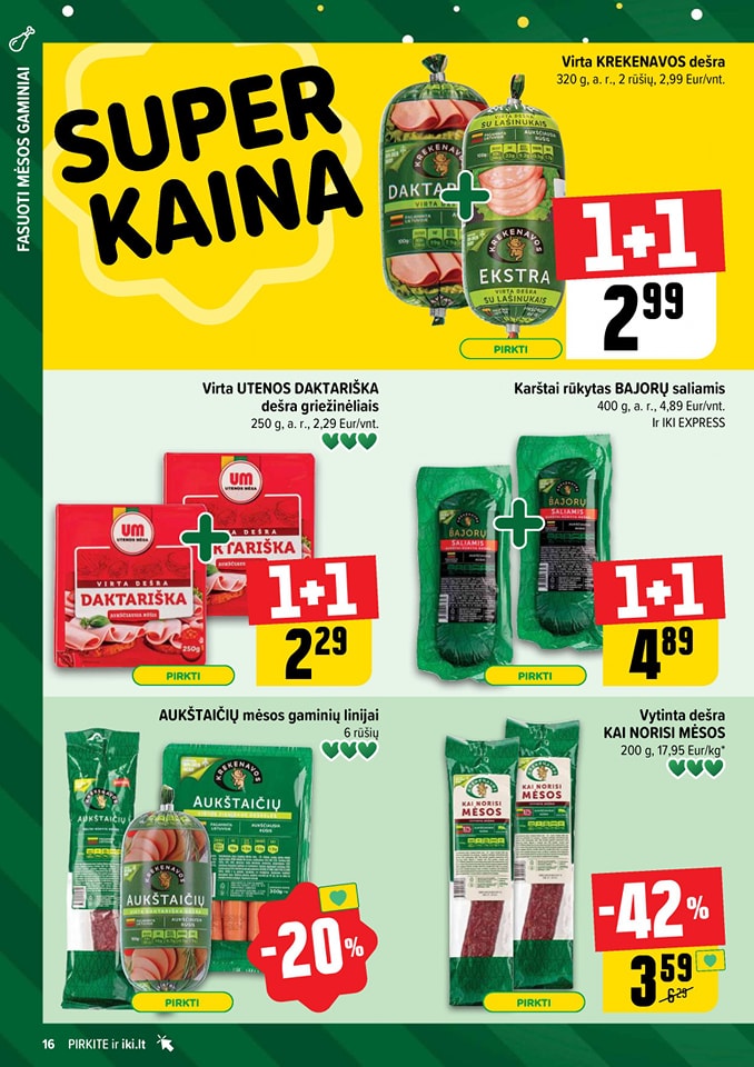 Naujausias IKI kaininis katalogas 2024.12.30 - 2025.01.05