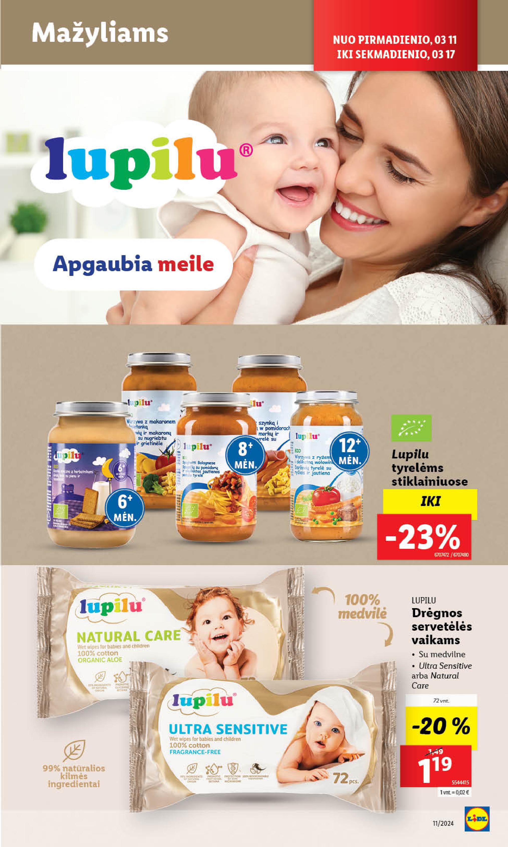 Naujausias LIDL kaininis katalogas 2024.03.11 - 2024.03.17