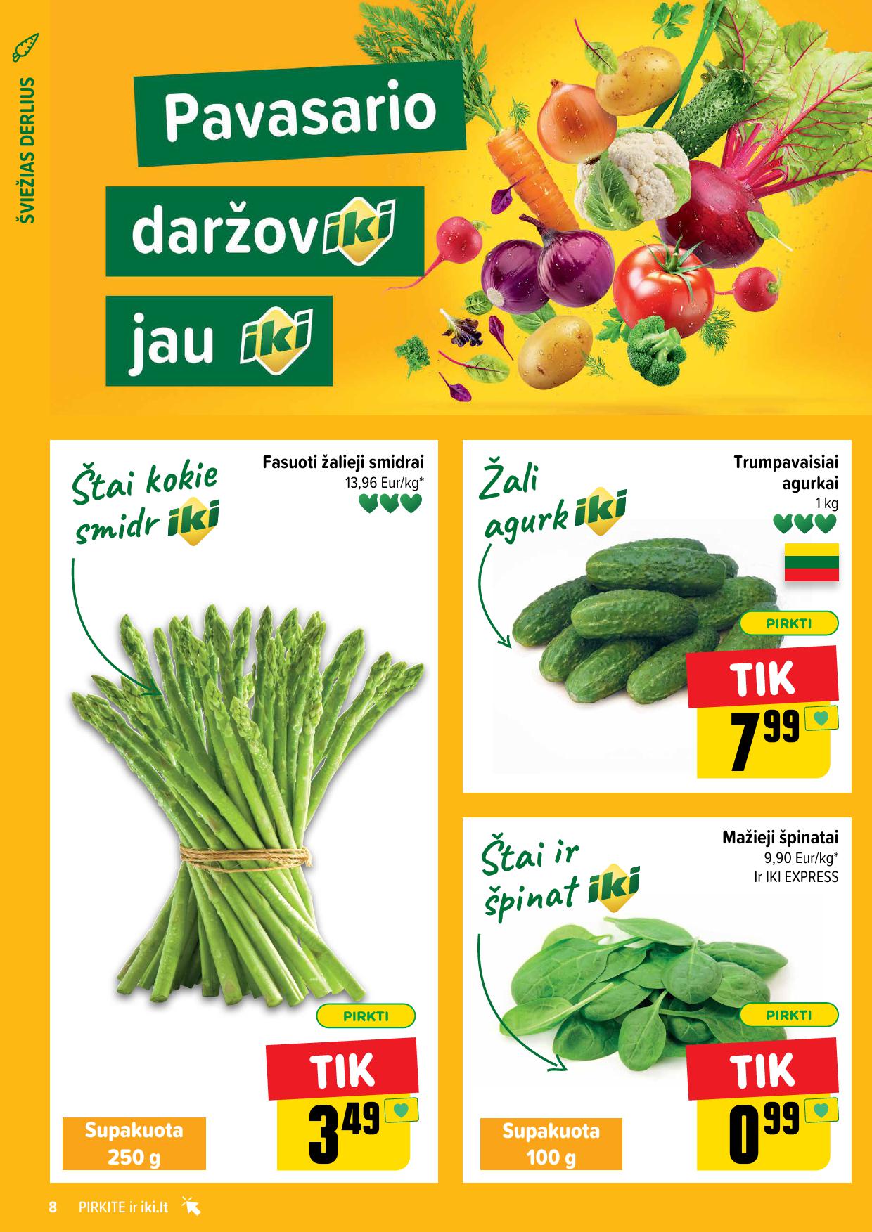 Naujausias IKI kaininis katalogas 2025.02.24 - 2025.03.02