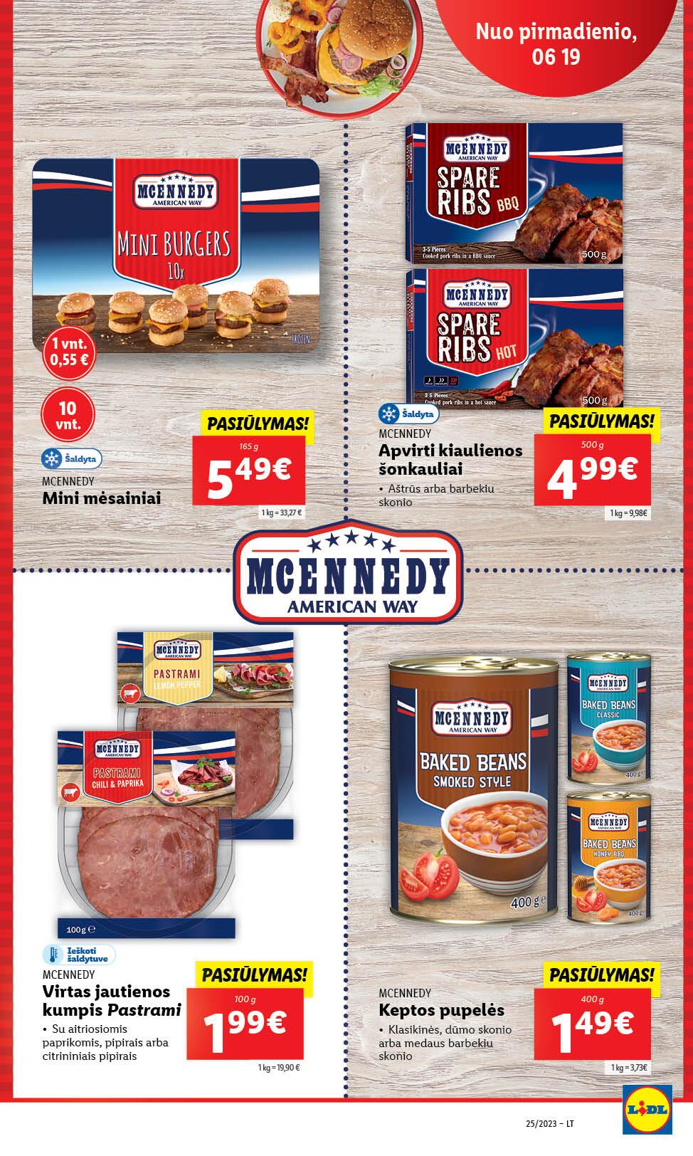 Naujausias LIDL kaininis katalogas 2023.06.19 - 2023.06.25