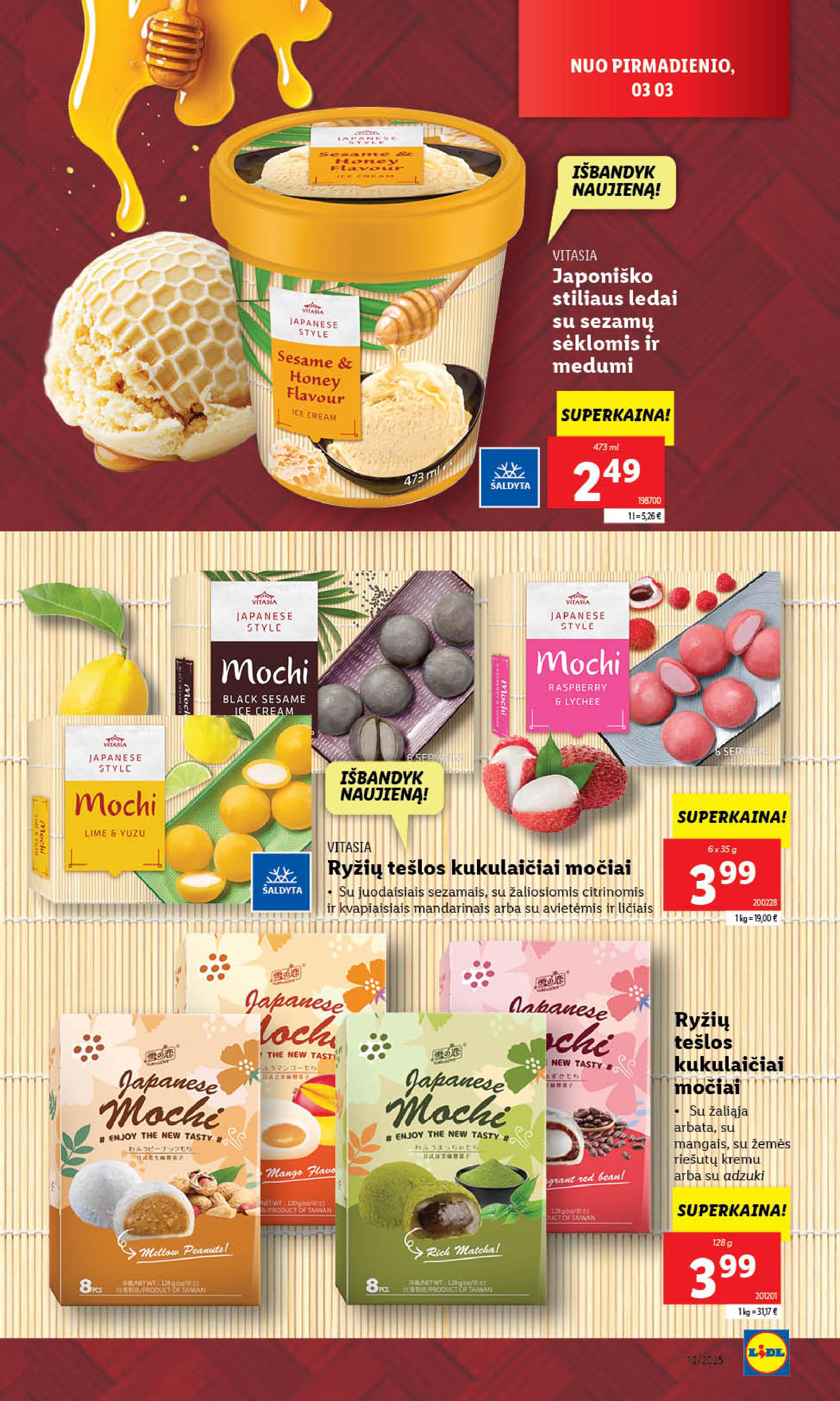 Naujausias LIDL kaininis katalogas 2025.03.03 - 2025.03.09