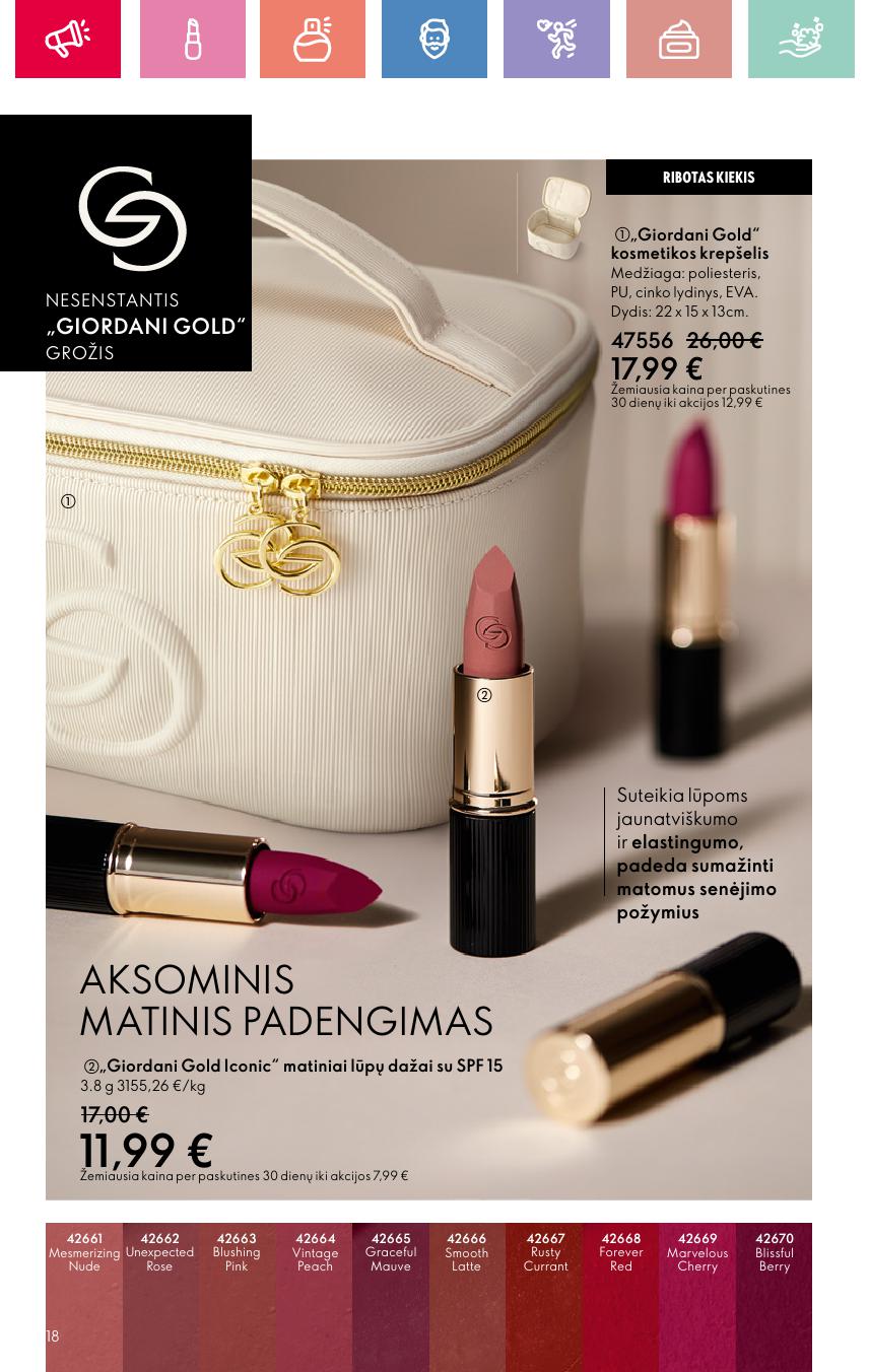 Naujas ORIFLAME katalogas galioja 2025.04.30 - 2025.05.10