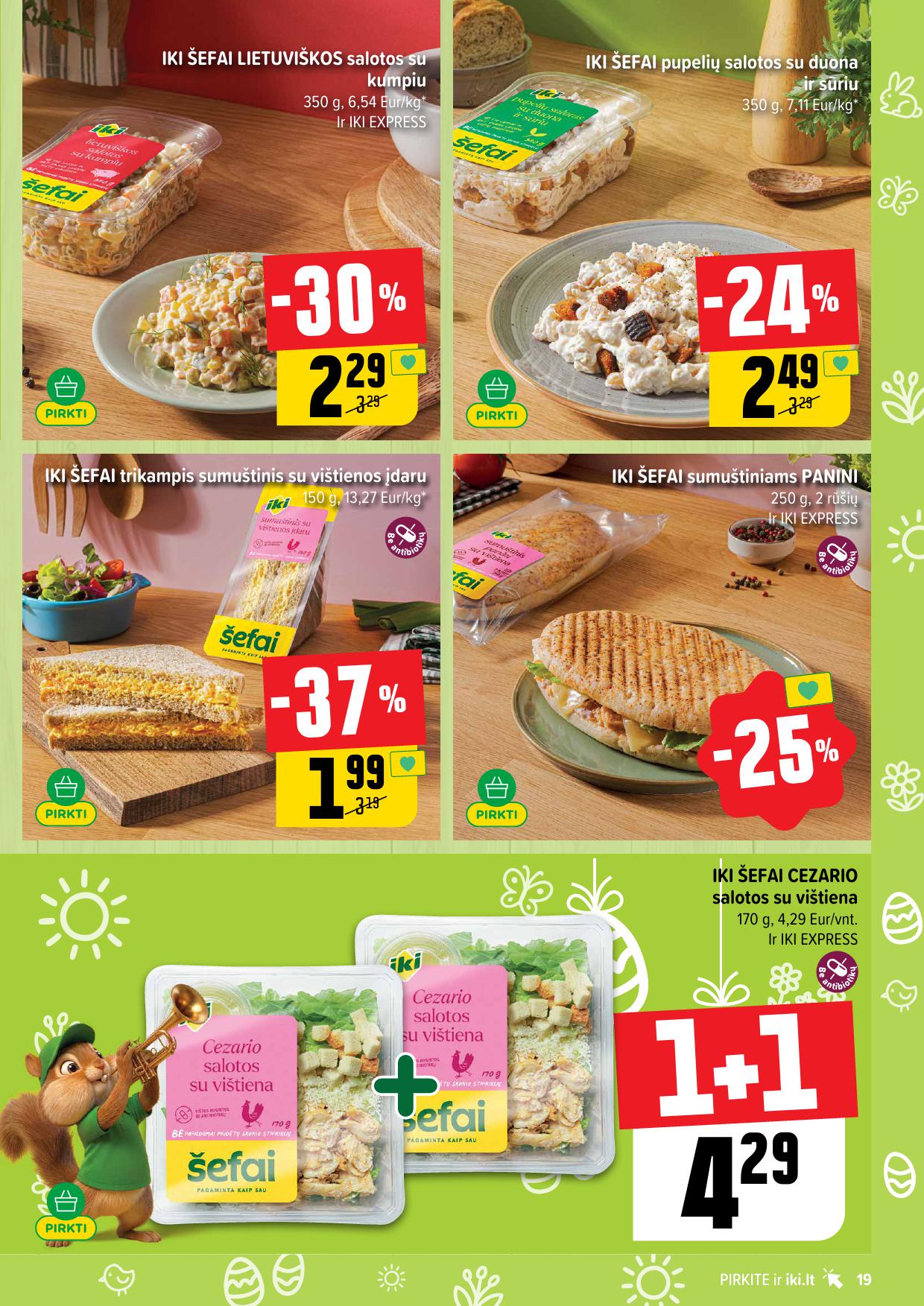 Naujausias IKI kaininis katalogas 2026.03.30 - 2026.04.04