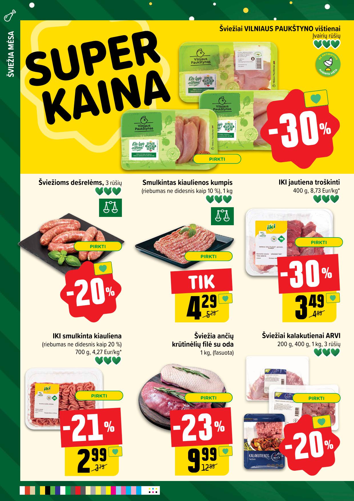 Naujausias IKI kaininis katalogas 2024.11.11 - 2024.11.17