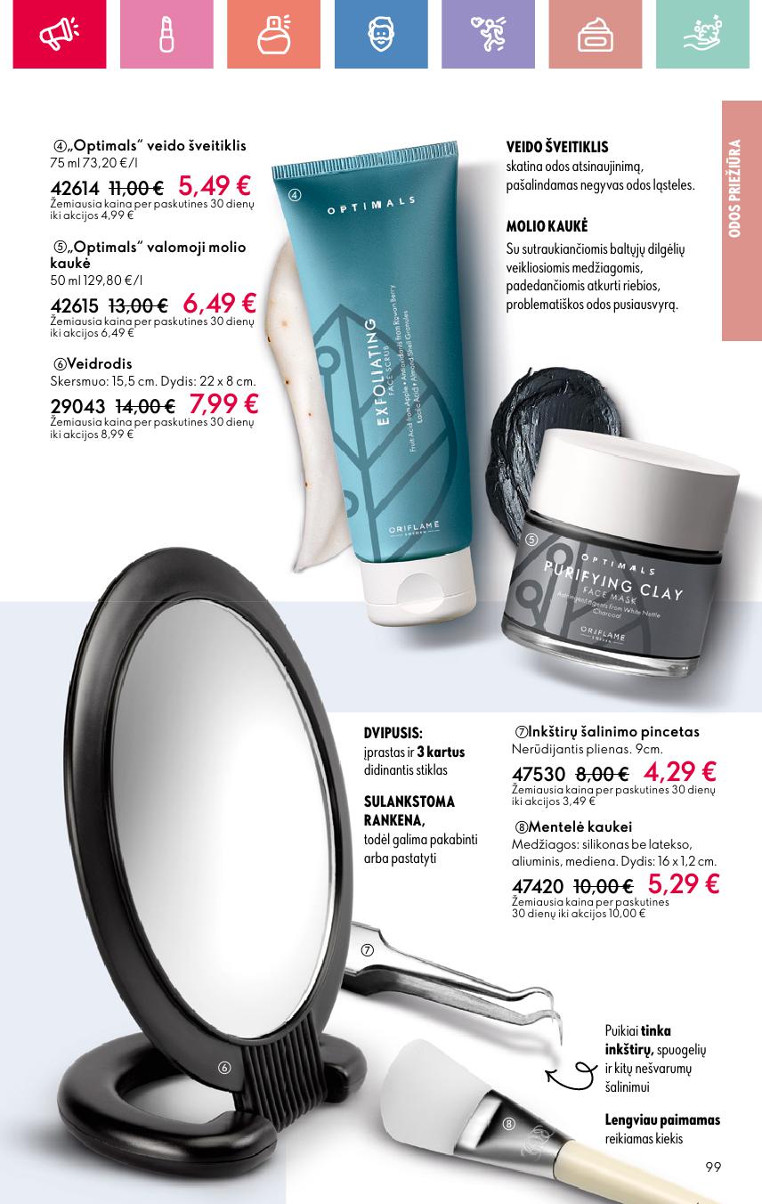ORIFLAME katalogas galioja 2025.08.03 - 2025.08.23