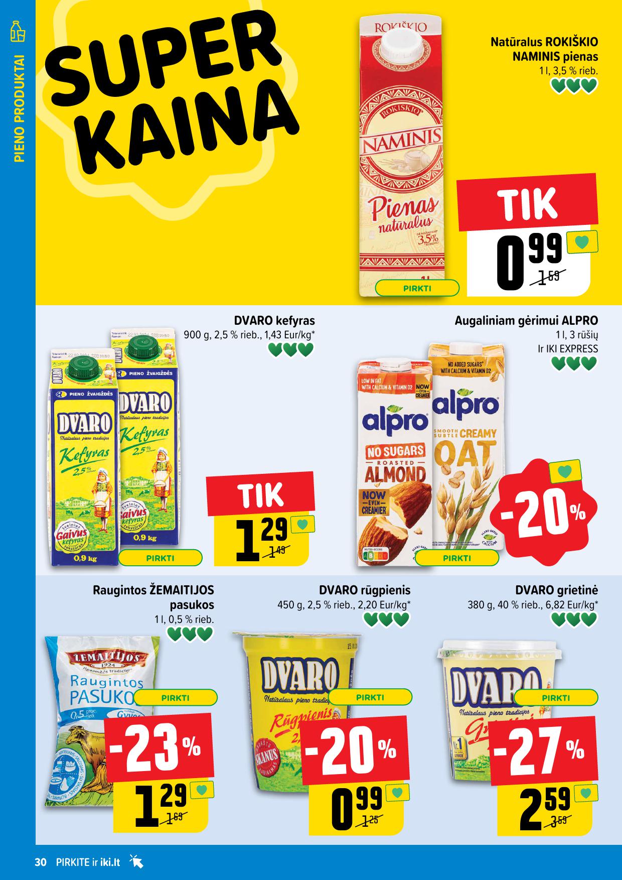 Naujausias IKI kaininis katalogas 2024.10.07 - 2024.10.13