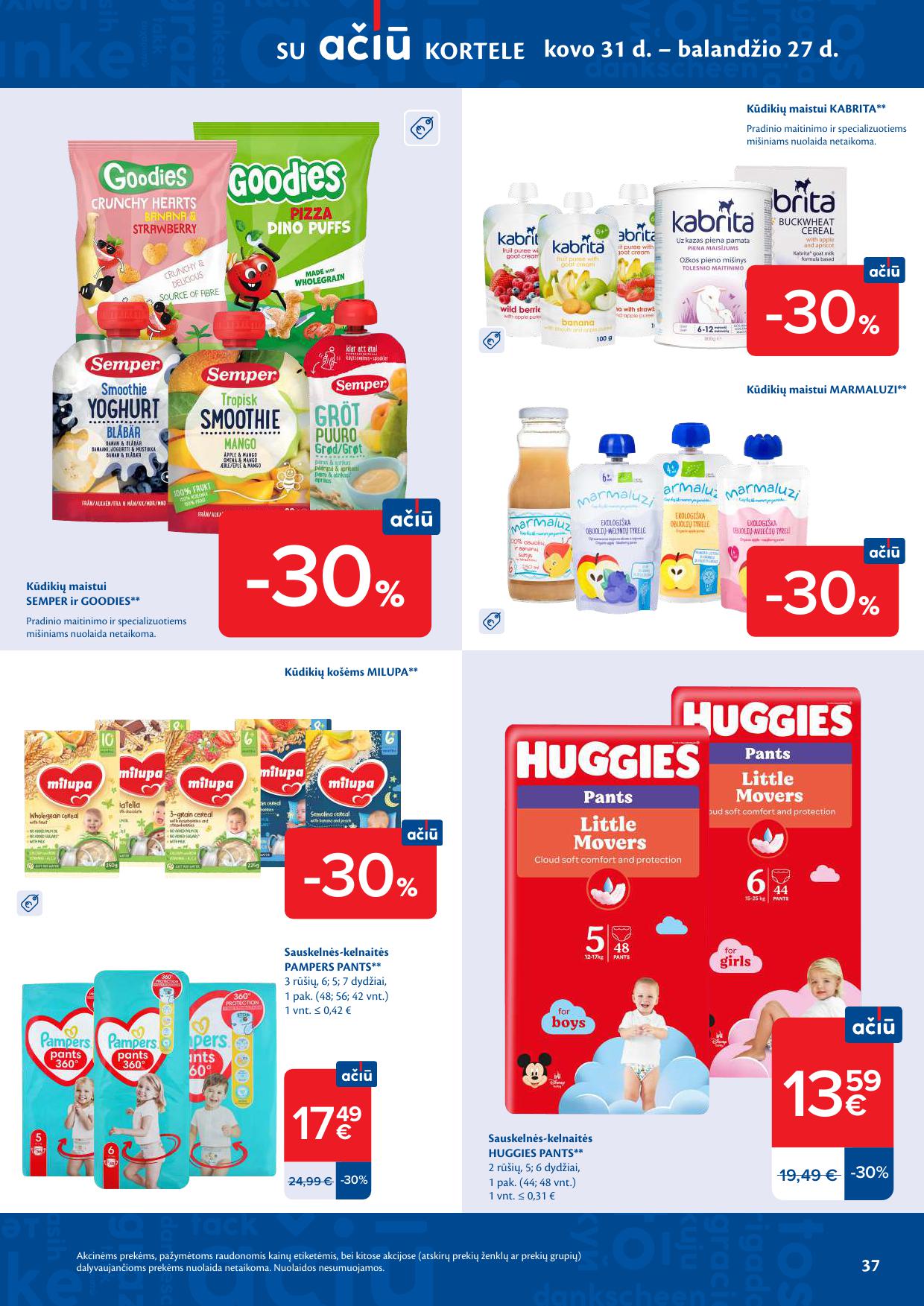 MAXIMA akcijų ir nuolaidų leidinys Nr.16 2026.04.14 - 2026.04.20