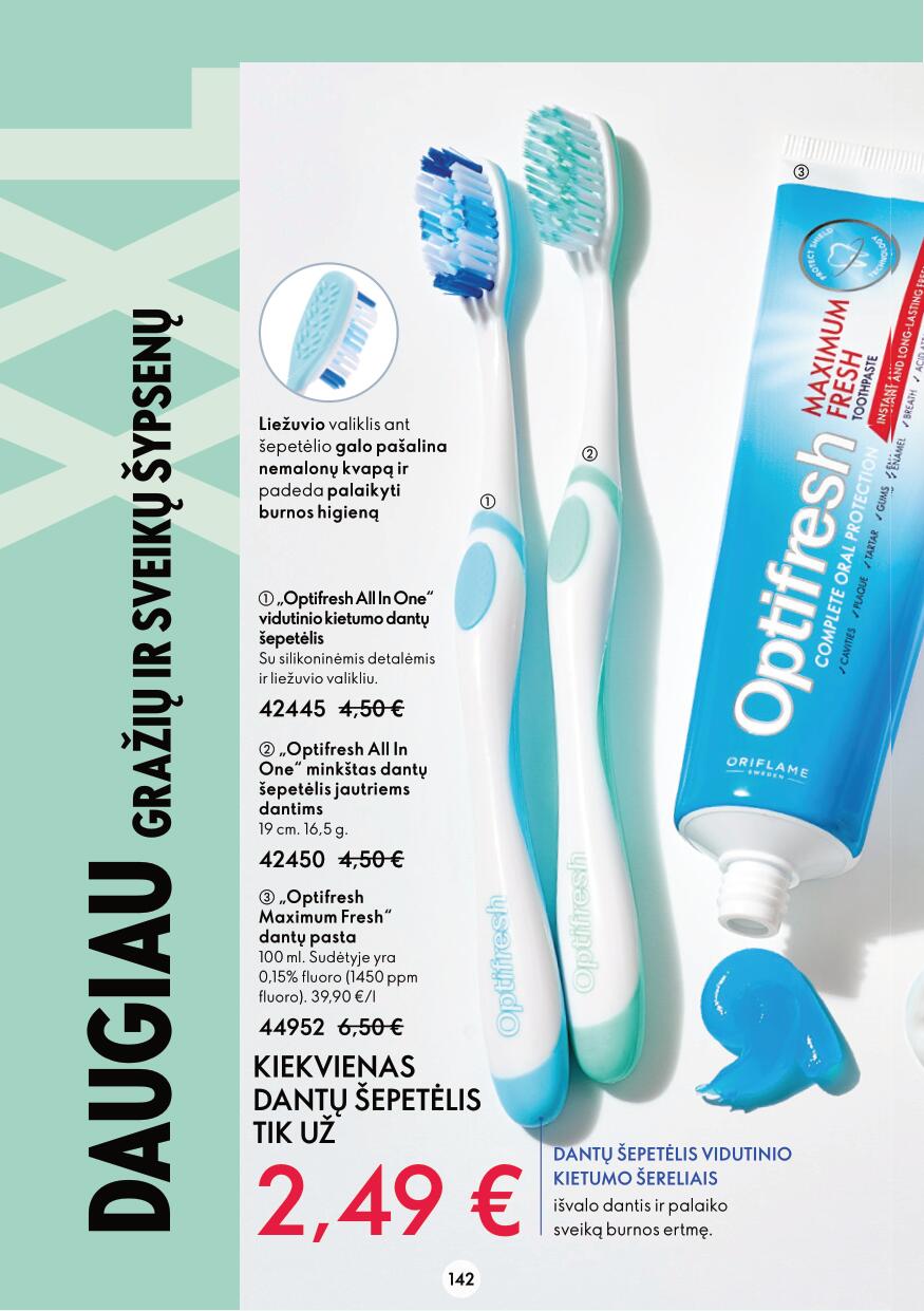 ORIFLAME katalogas galioja 2023.03.15 - 2023.04.04