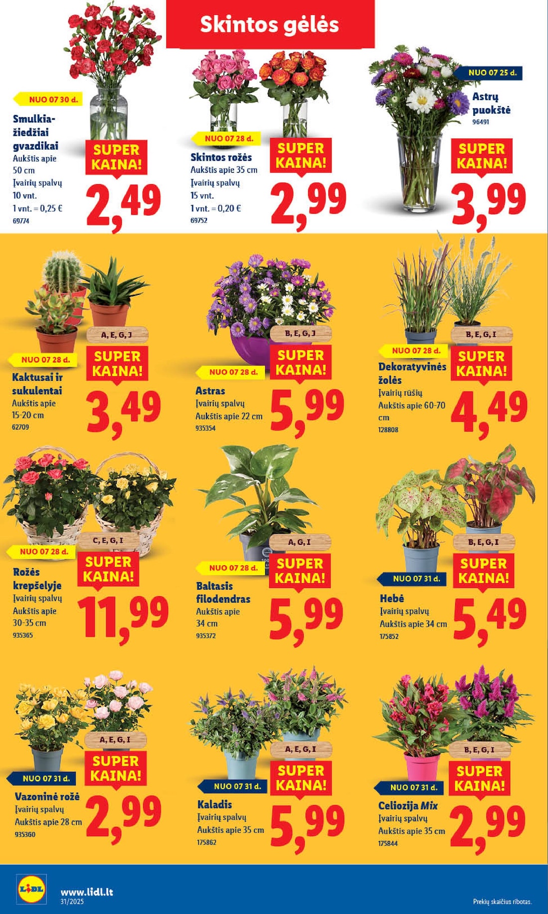 Naujausias LIDL kaininis katalogas 2025.07.28 - 2025.08.03