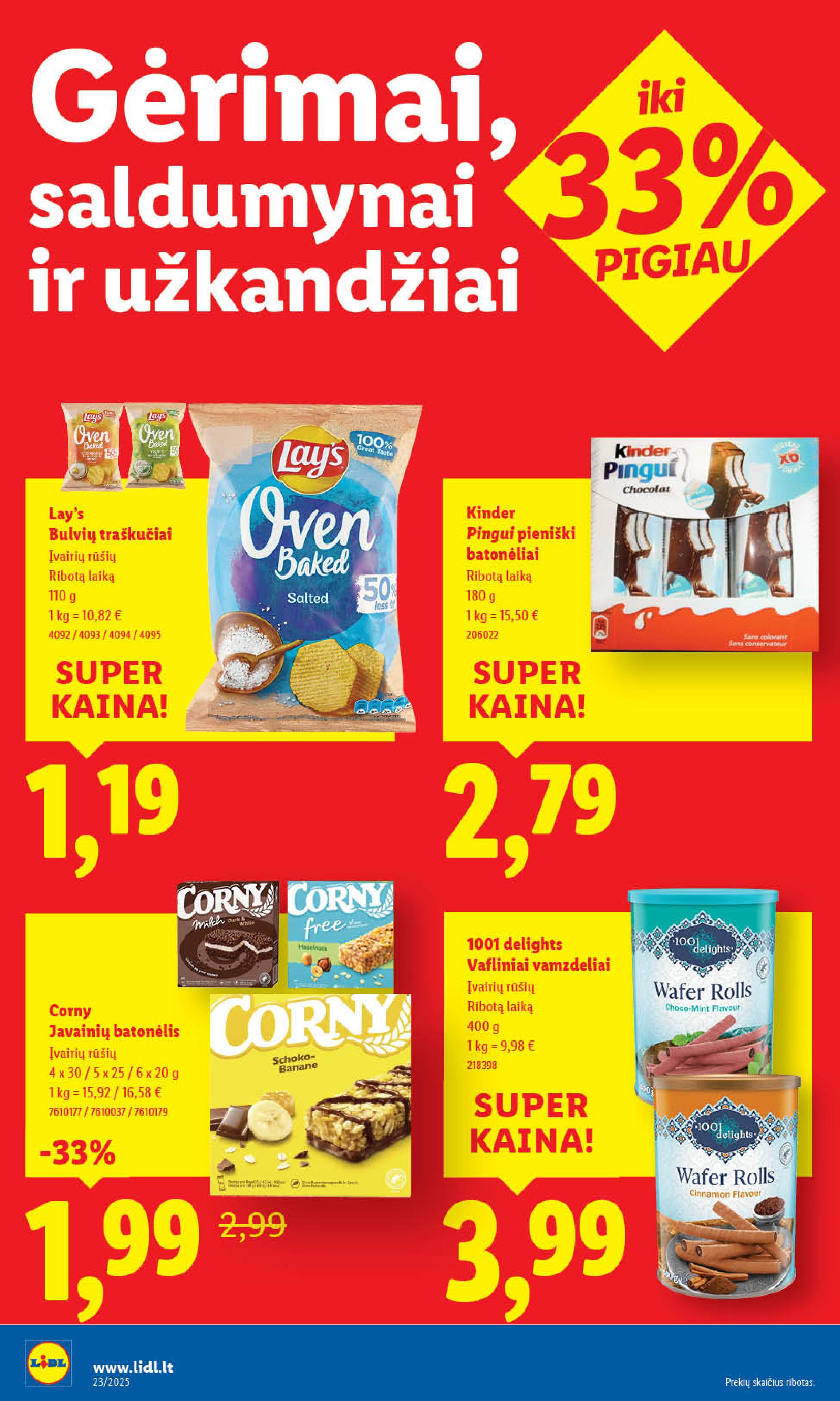 Naujausias LIDL kaininis katalogas 2025.06.02 - 2025.06.08