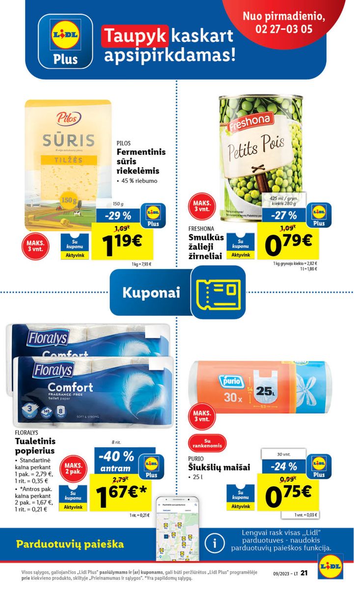 Naujausias LIDL kaininis katalogas 2023.02.27 - 2023.03.05