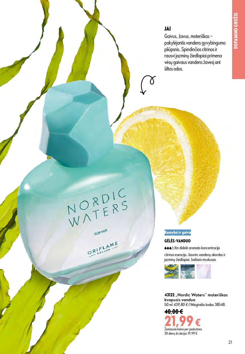Naujas ORIFLAME  katalogas galioja 2026.08.05 - 2026.08.25