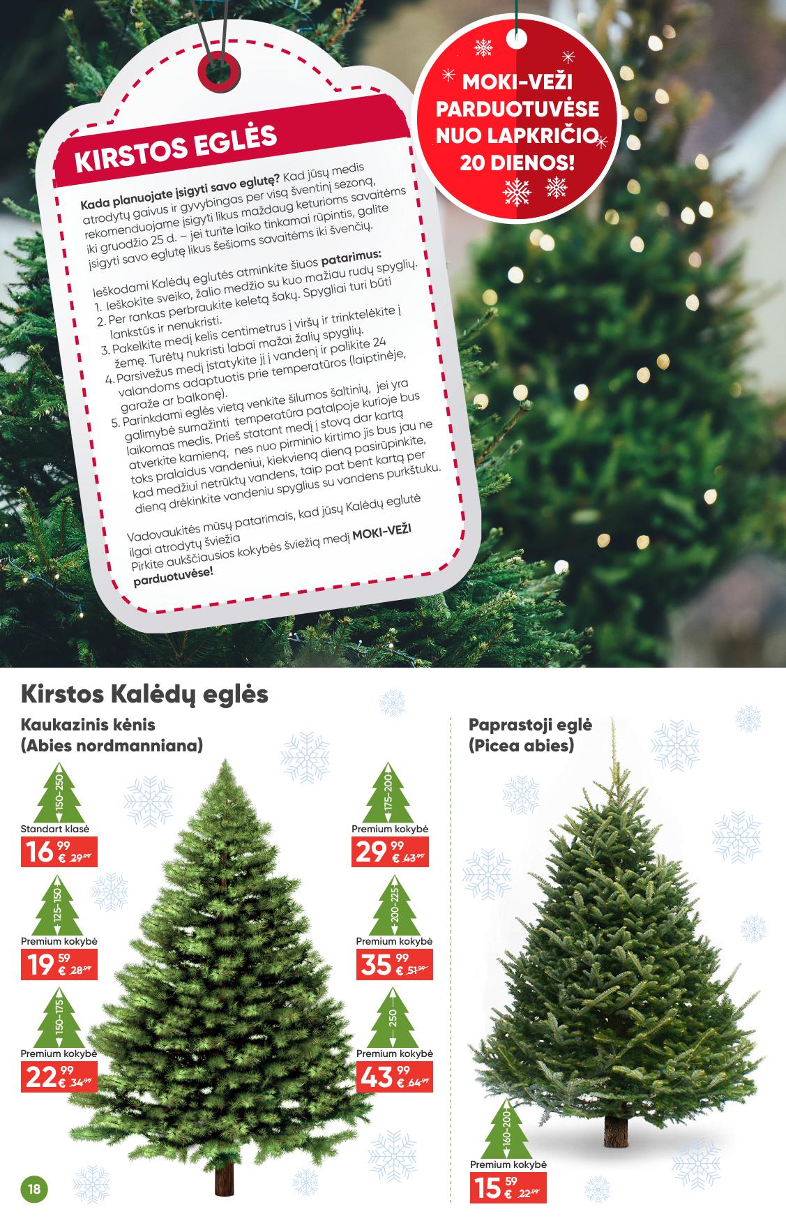MOKI VEŽI Kalėdinis katalogas "Kalėdų menas" 2024.11.07 - 2024.12.03