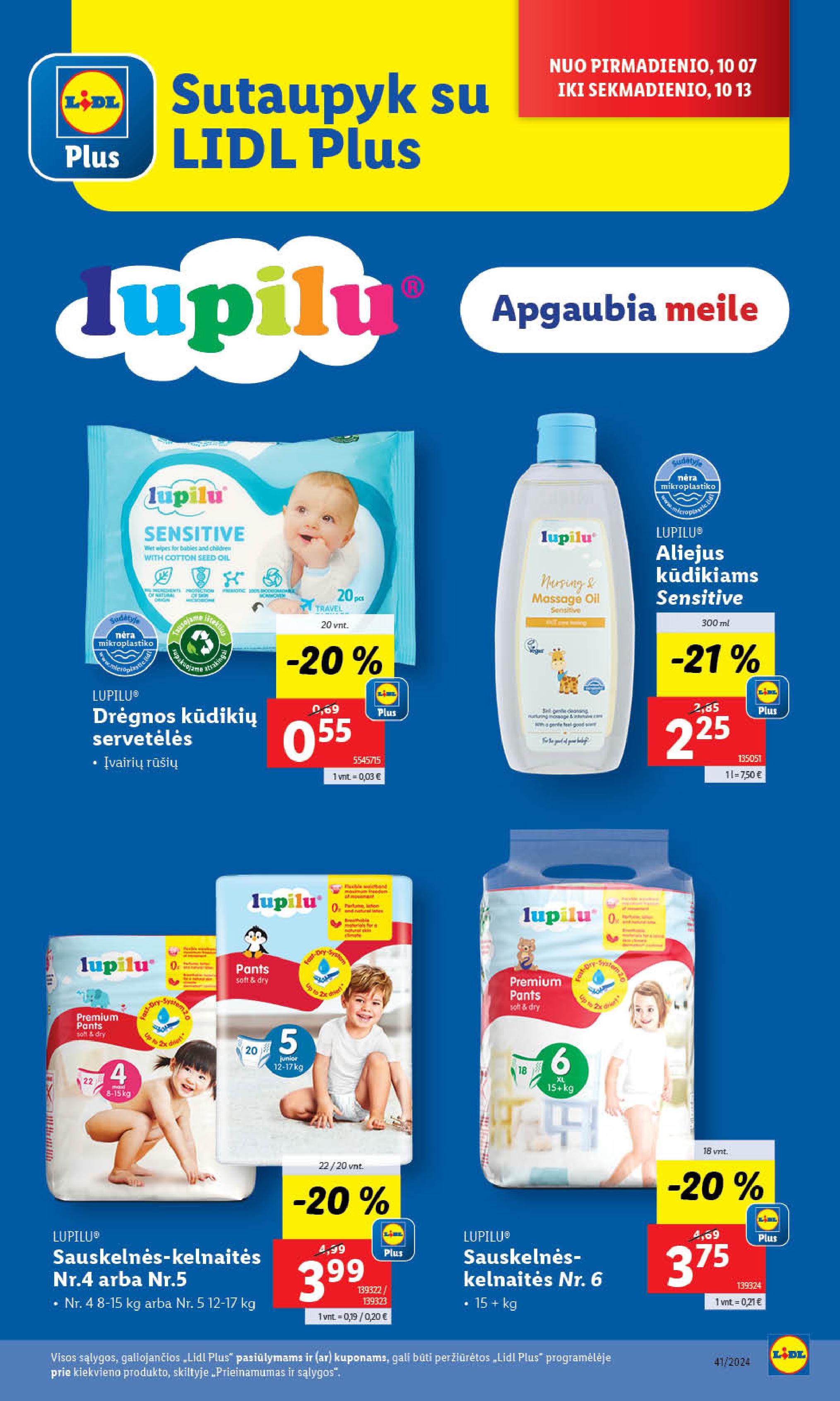 Naujausias LIDL kaininis katalogas 2024.10.07 - 2024.10.13