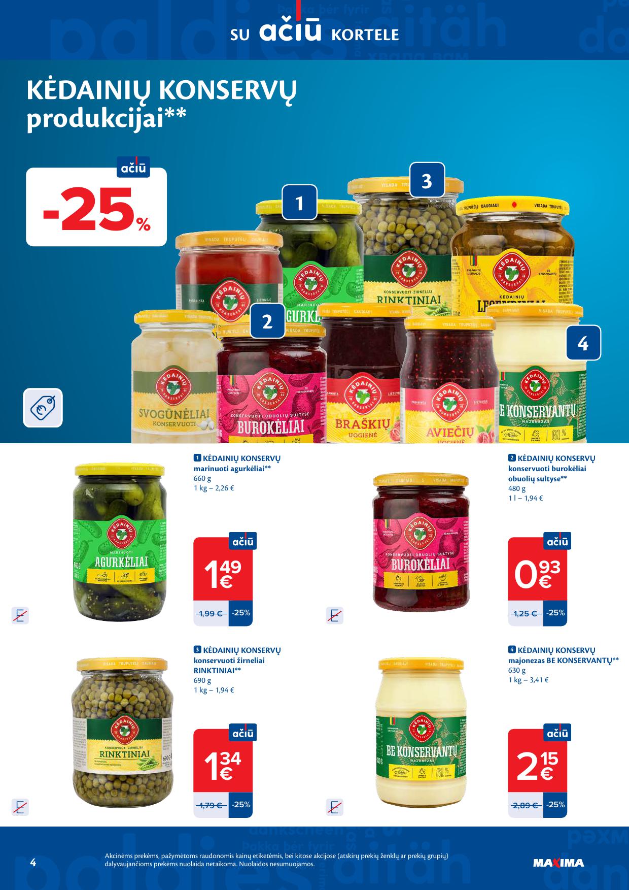 Naujausias MAXIMA kaininis katalogas 2026.03.31 - 2026.04.06