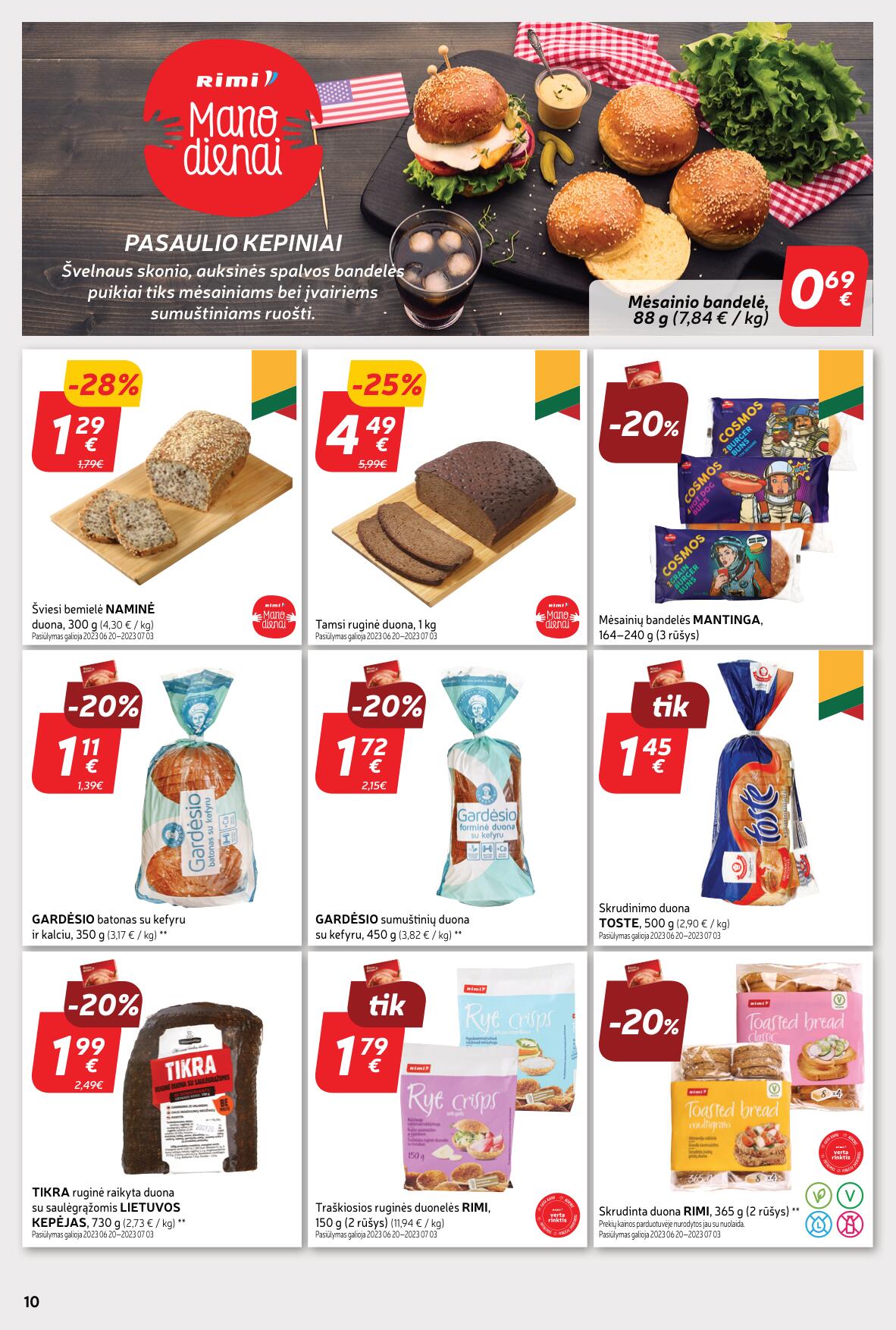 Naujausias RIMI kaininis katalogas 2023.06.20 - 2023.06.26