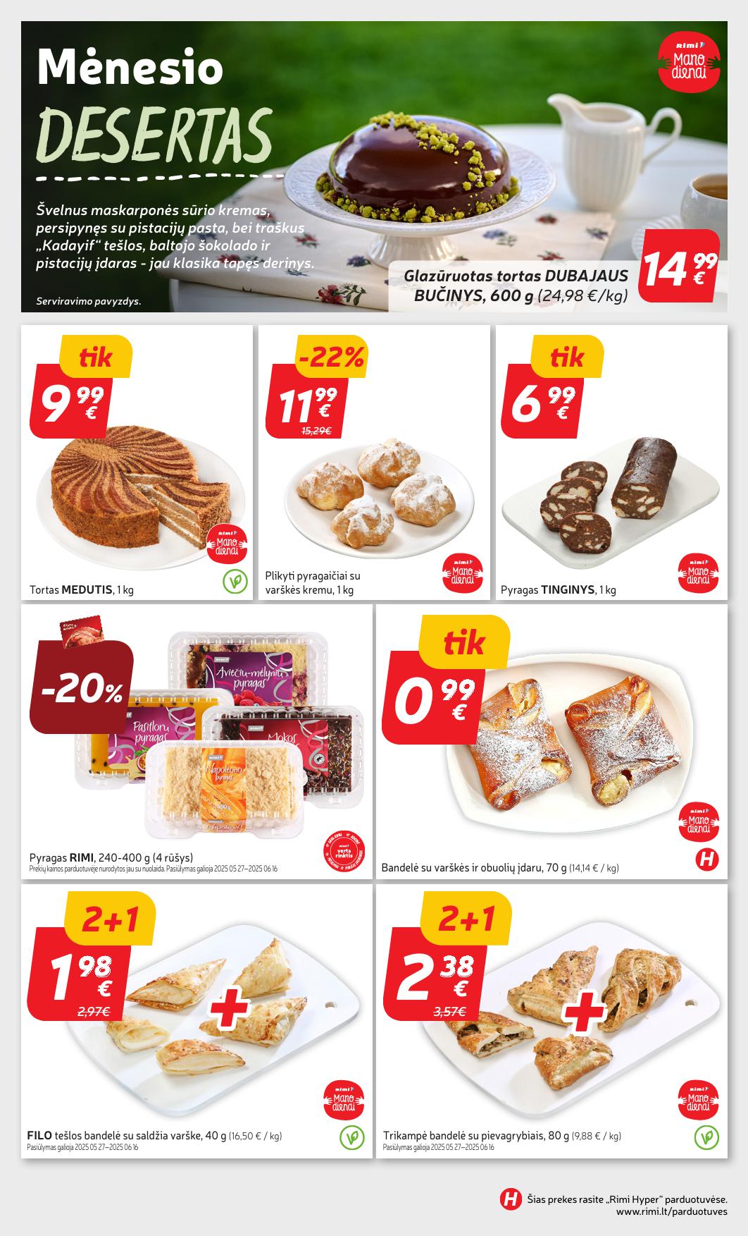 RIMI nuolaidų ir akcijų leidinys Nr.23 nuo 2025.06.03 iki 2025.06.09