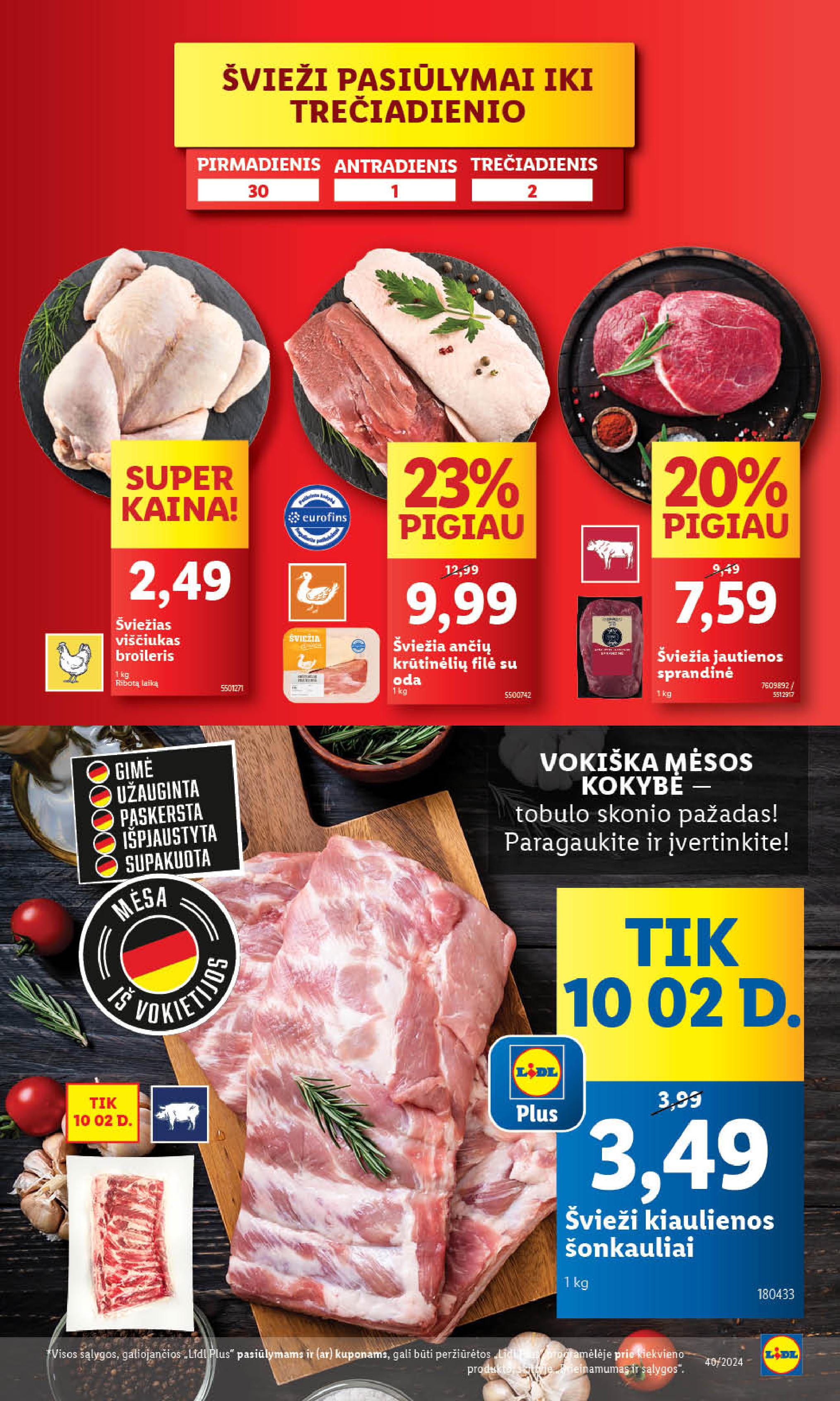 Naujausias LIDL kaininis katalogas 2024.09.30 - 2024.10.06