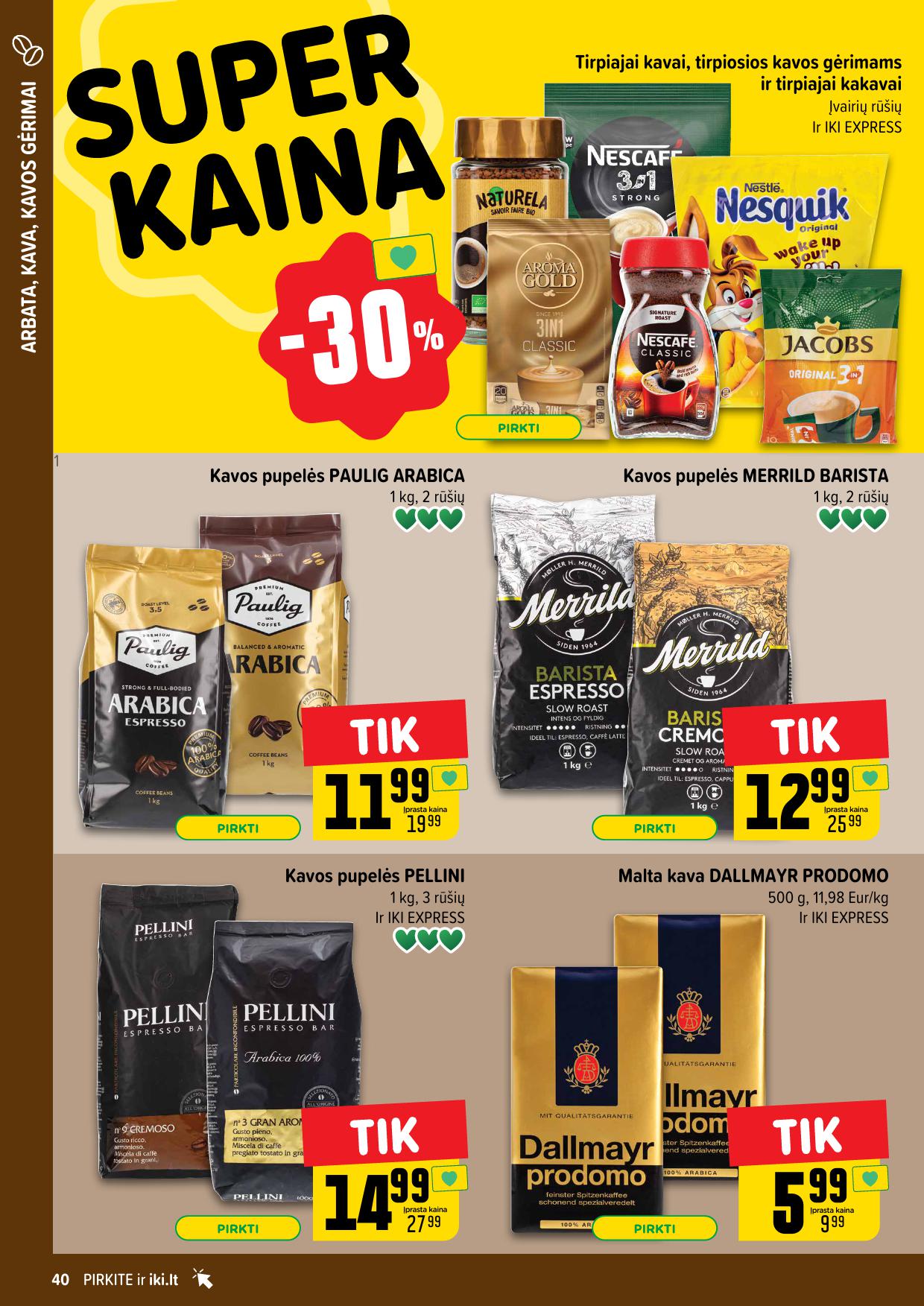Naujausias IKI kaininis katalogas 2024.07.15 - 2024.07.21