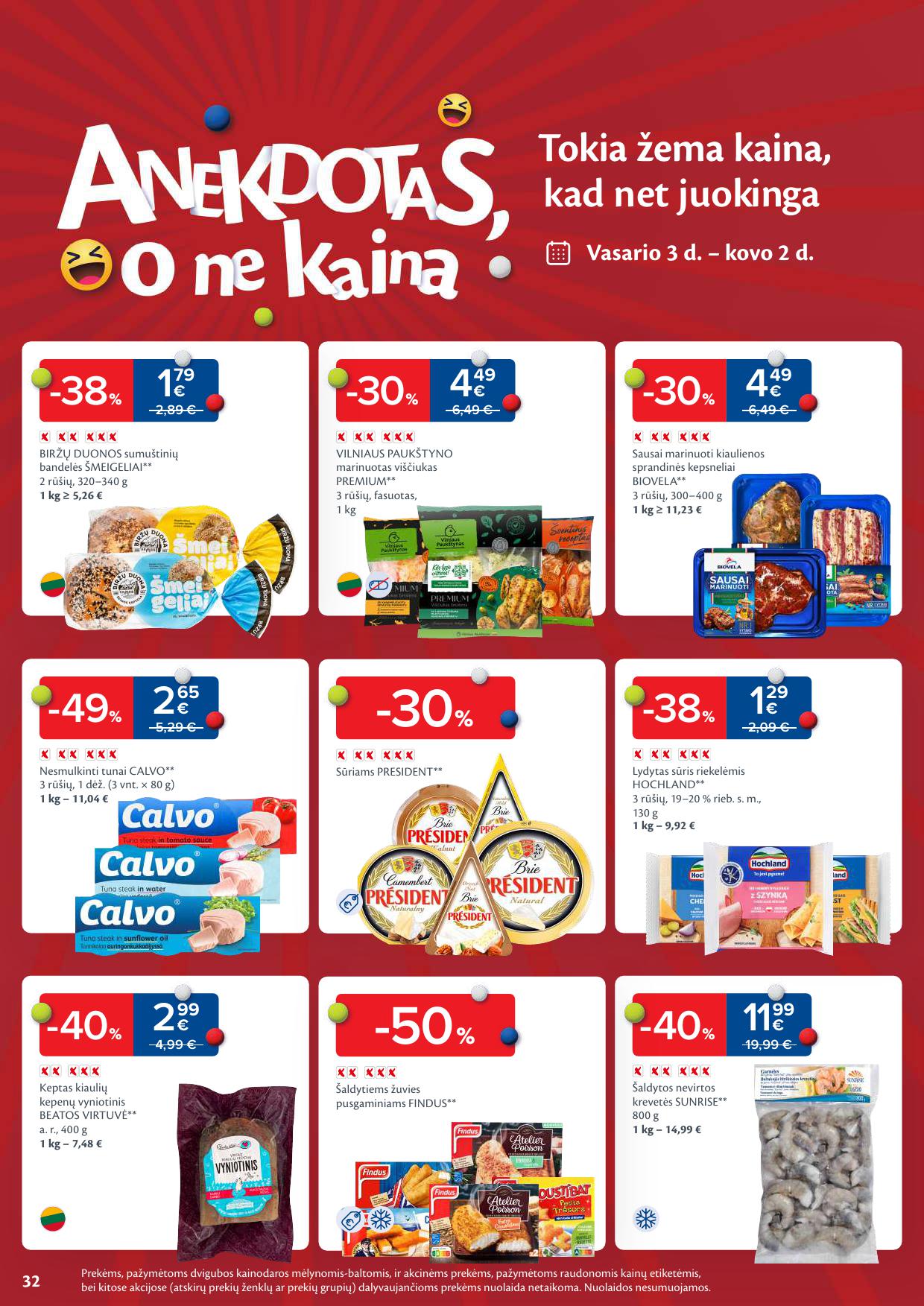 Naujausias MAXIMA kaininis katalogas 2026.02.24 - 2026.03.02