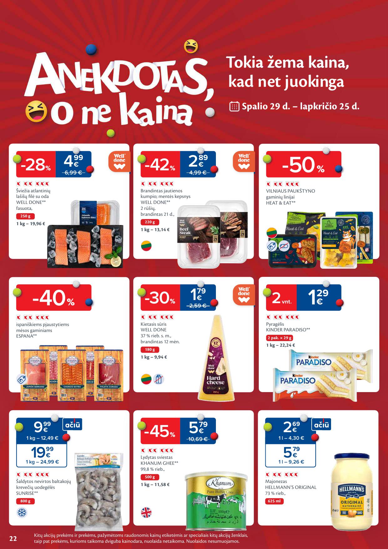 Naujausias MAXIMA kaininis katalogas 2024.10.29 - 2024.11.04